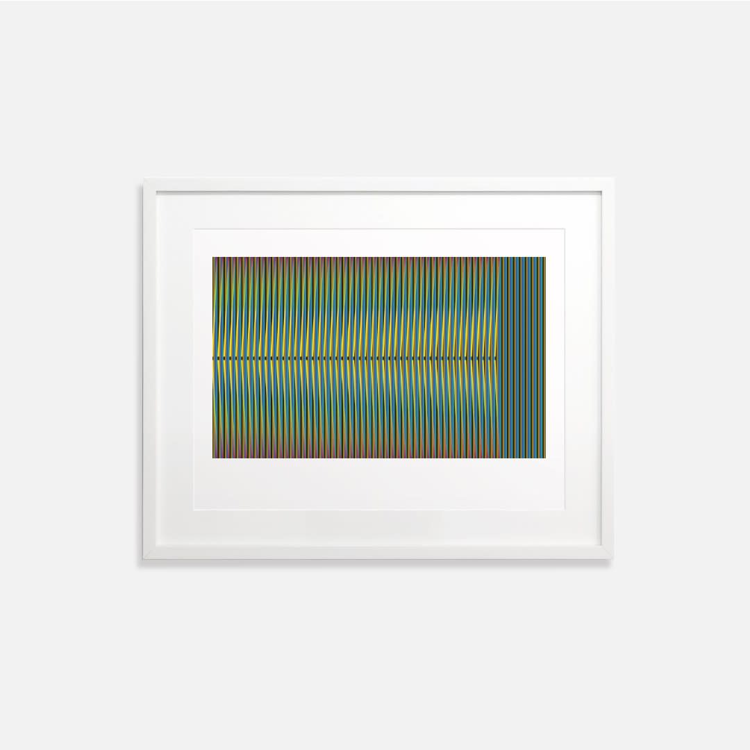 Carlos Cruz-Diez, Gráfica Serie Panam Dos 1, 2010