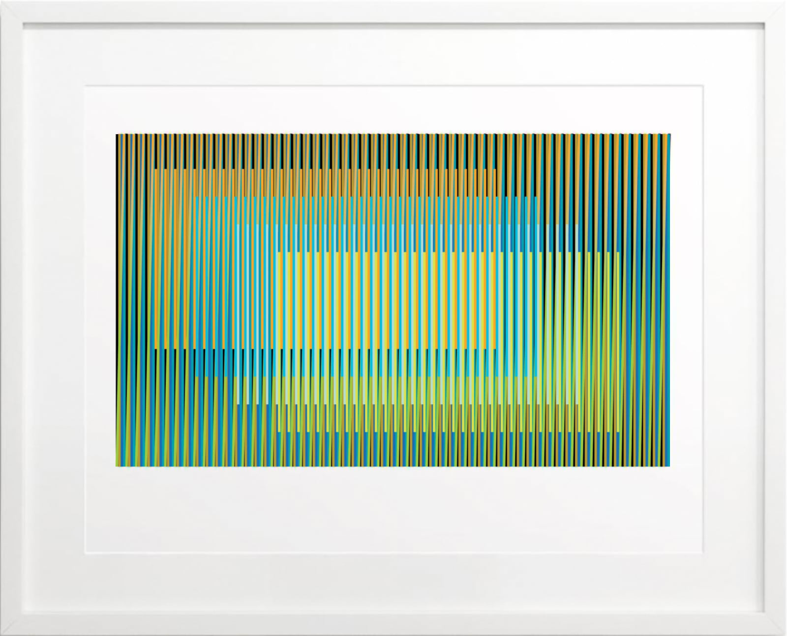 Carlos Cruz-Diez, Gráfica Serie Panam 2A, 2010