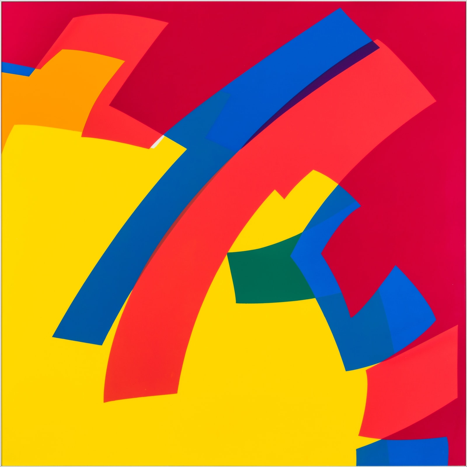 Manuel Ojeda, Azul - Verde PCV, 2015