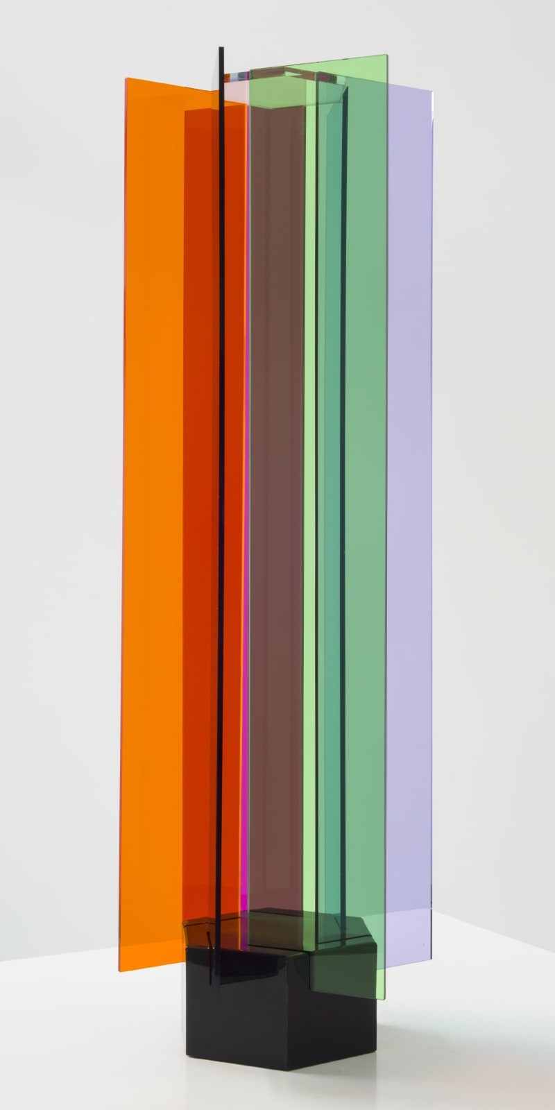 Carlos Cruz-Diez, Transchromie á six elements , 1965-2010