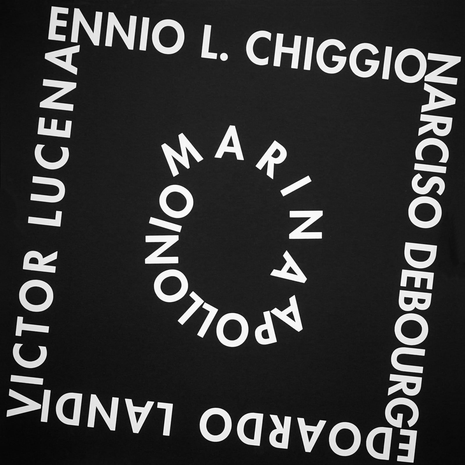 Narciso Debourg, Portafolio con Ennio Chiggio, Edoardo Landi, Victor Lucena y Marina Apollonio, 2018