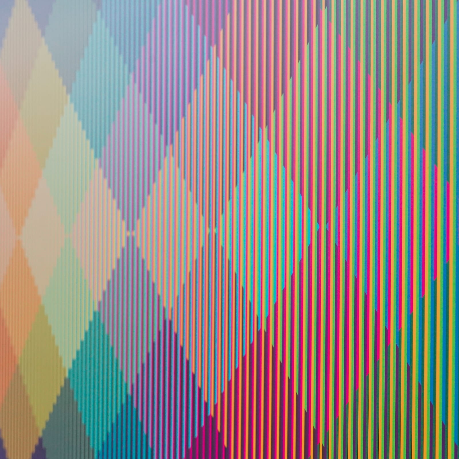 Carlos Cruz-Diez, Color Aditivo Can Can, 2015