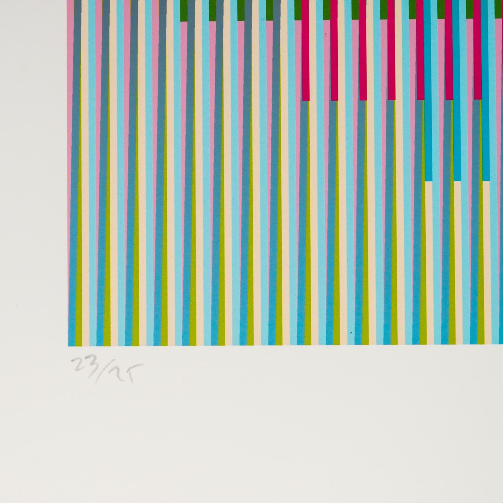 Carlos Cruz-Diez, Gráfica Serie Panam 1A, 2010