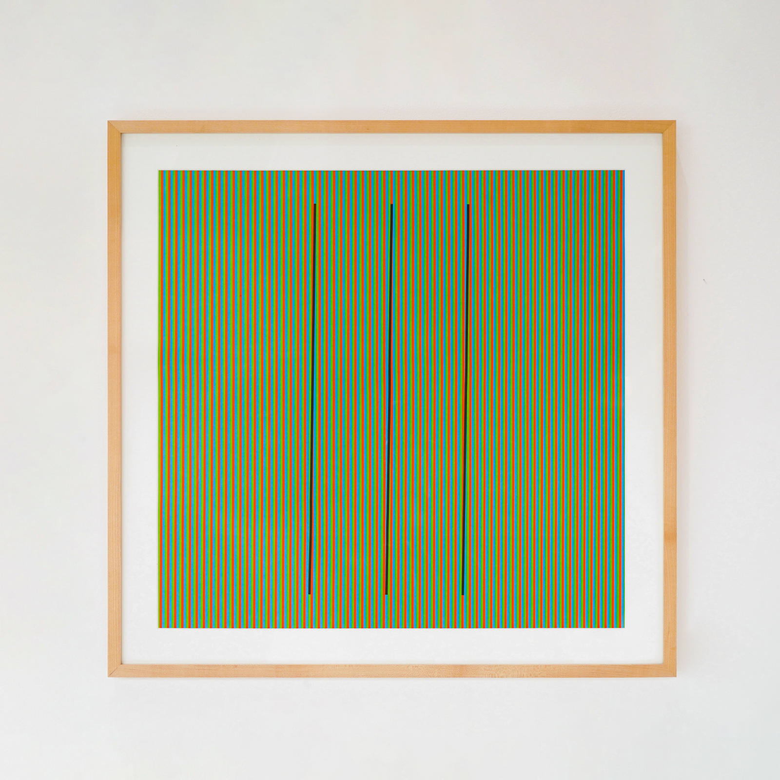 Carlos Cruz-Diez, Addition Chromatique RGB Serie Semana Sábado, 2013