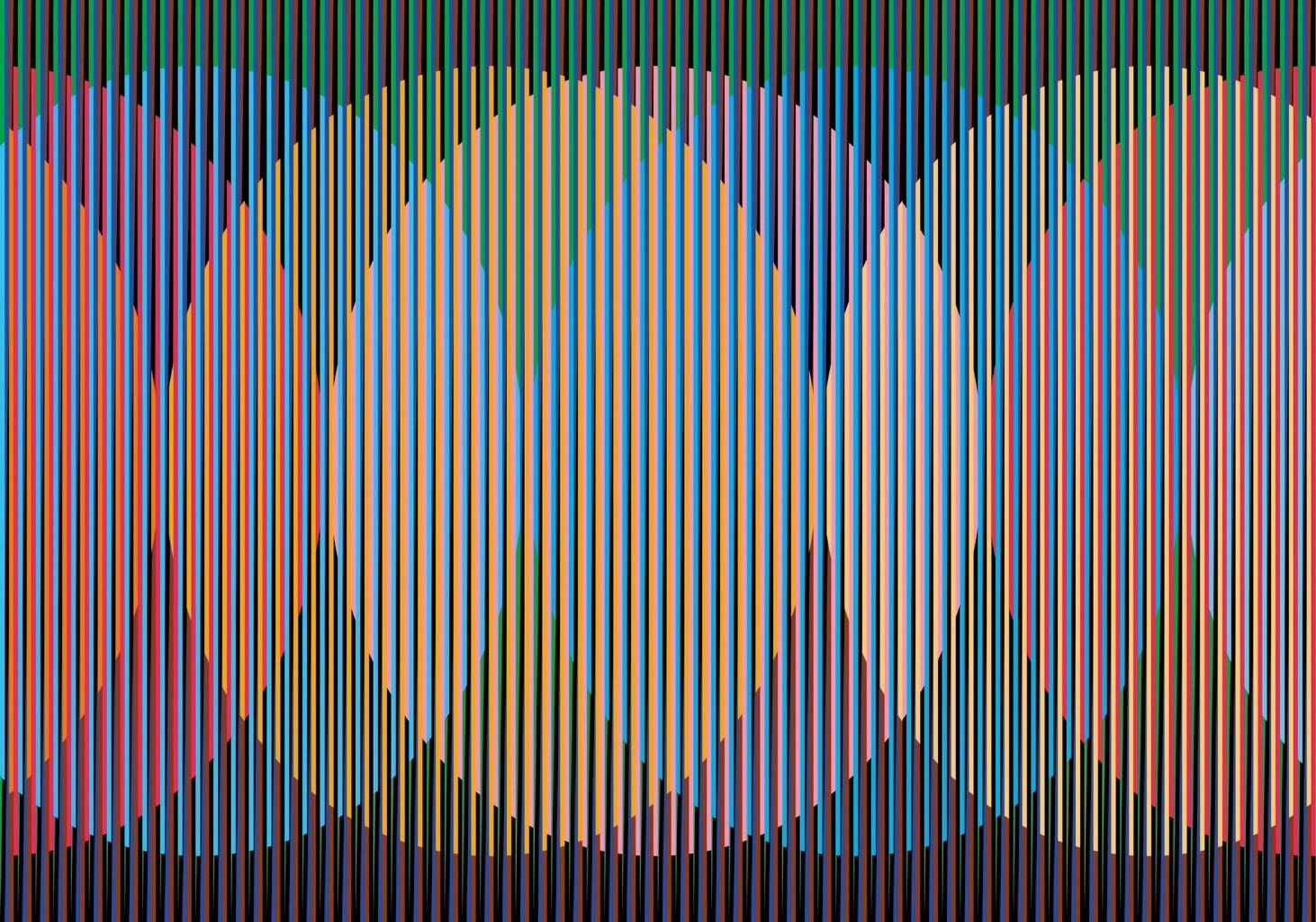 Carlos Cruz-Diez, Gráfica Color Aditivo Gerardo, 2011