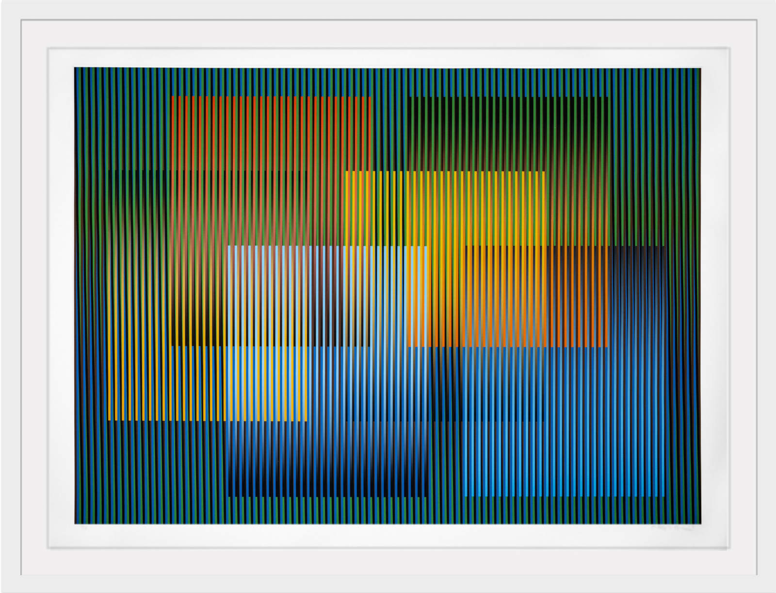 Carlos Cruz-Diez, Color Aditivo Elorsa, 2018