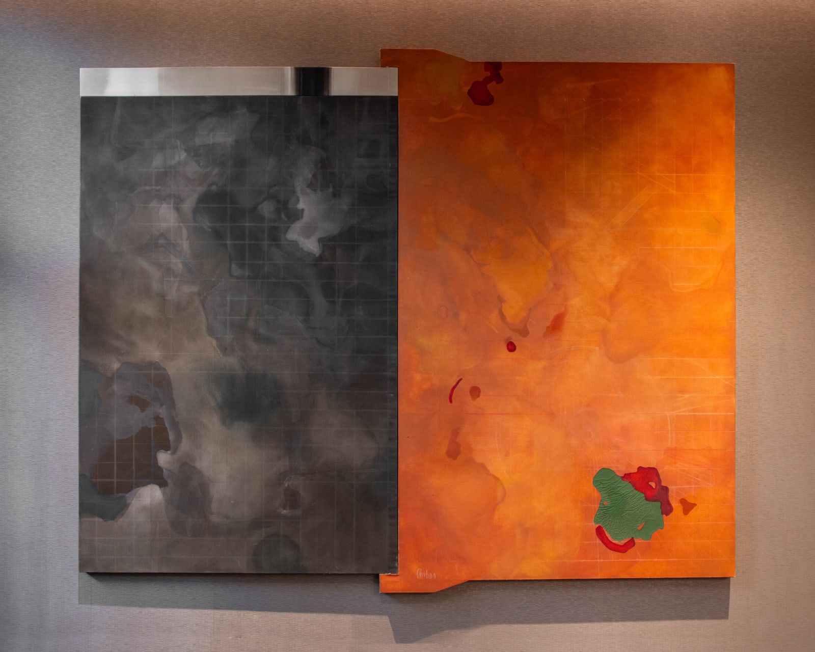 Maricruz Arribaz, Díptico, 1996