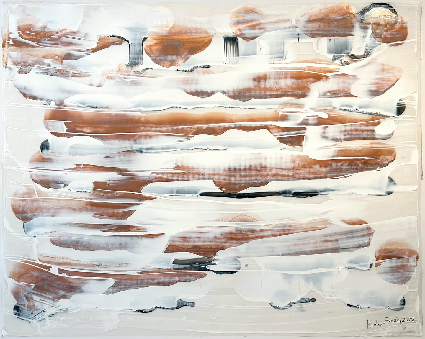 Gudrun Mertes-Frady, Sunset Clouds, 2022
