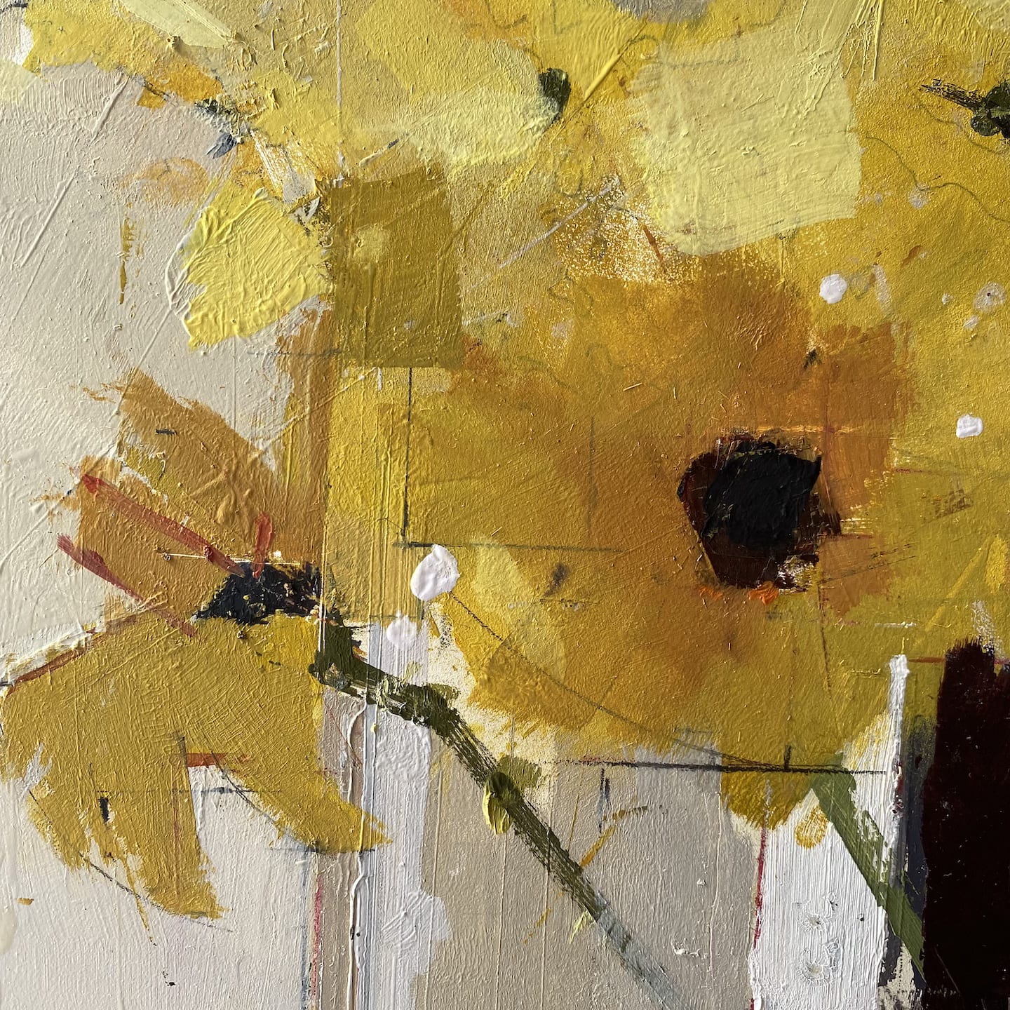 Lisa Breslow, Daisies, 2022