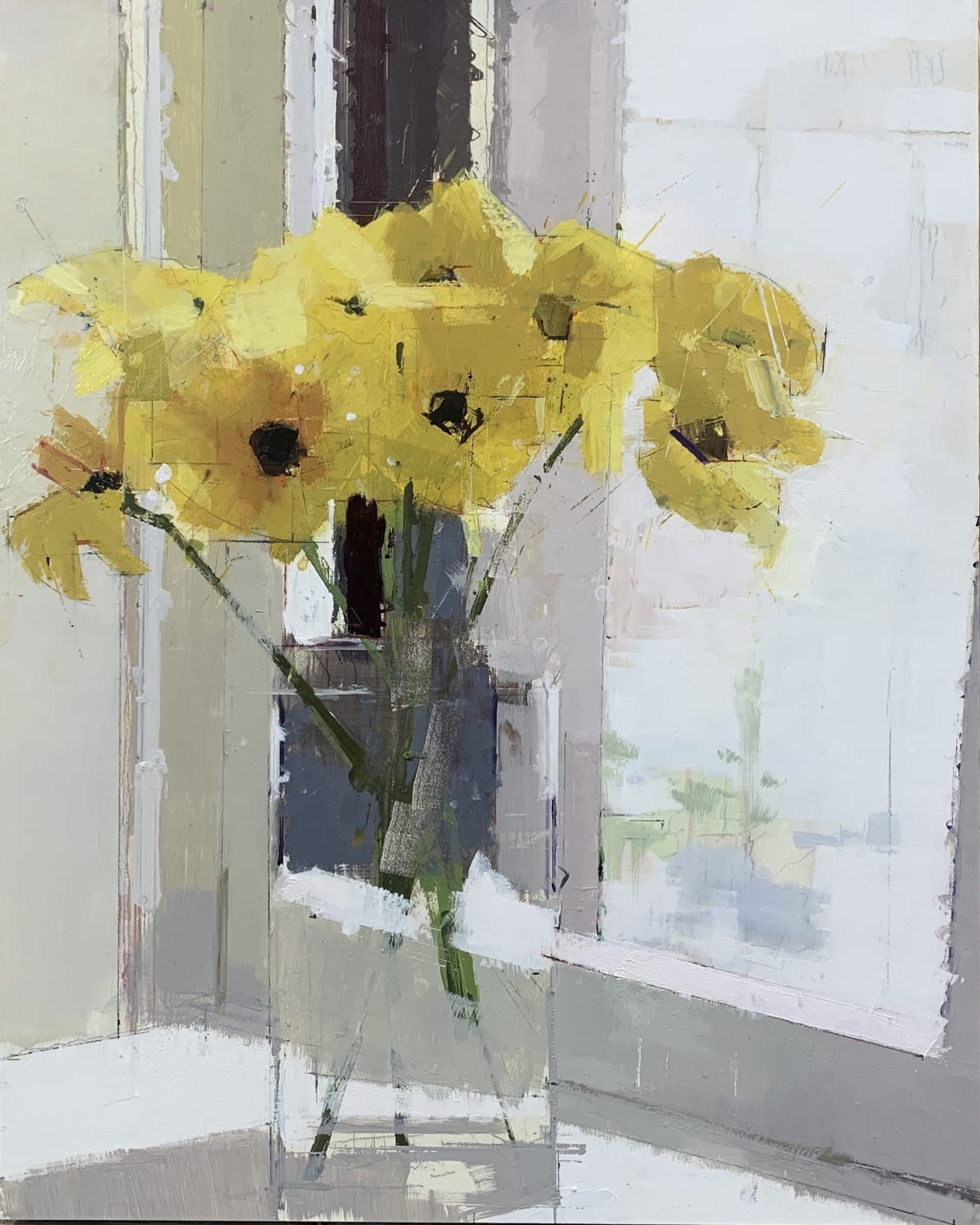 Lisa Breslow, Daisies, 2022