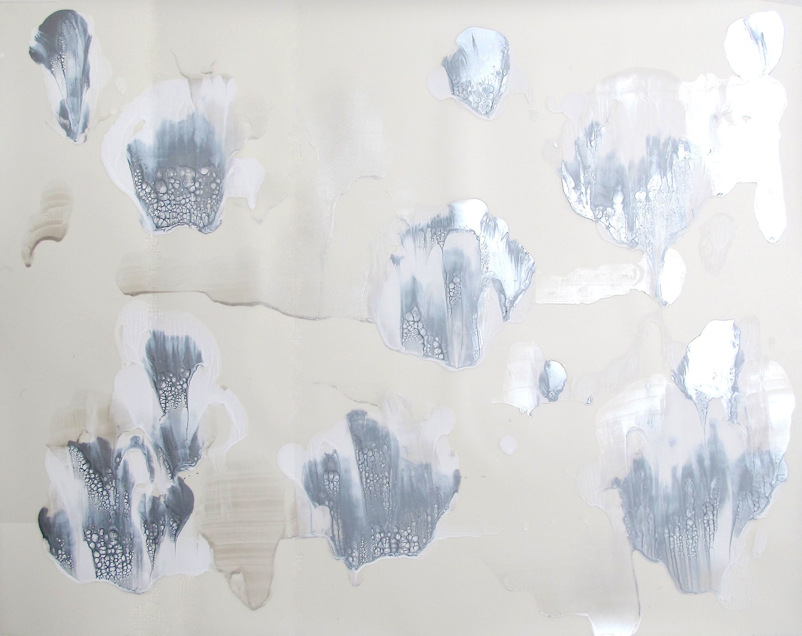 Gudrun Mertes-Frady, Ice Flowers, 2015