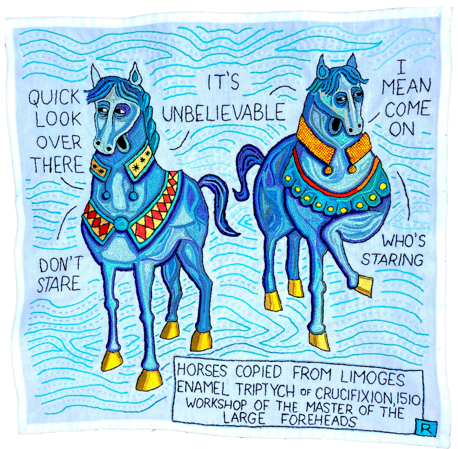 Roz Chast, Horse Chat, 2024