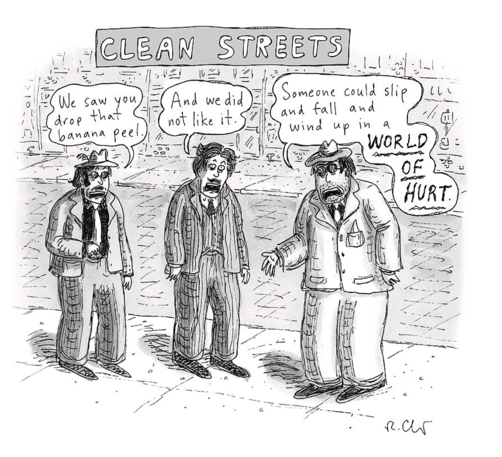 Roz Chast, Clean Streets, 2019, Sep. 23