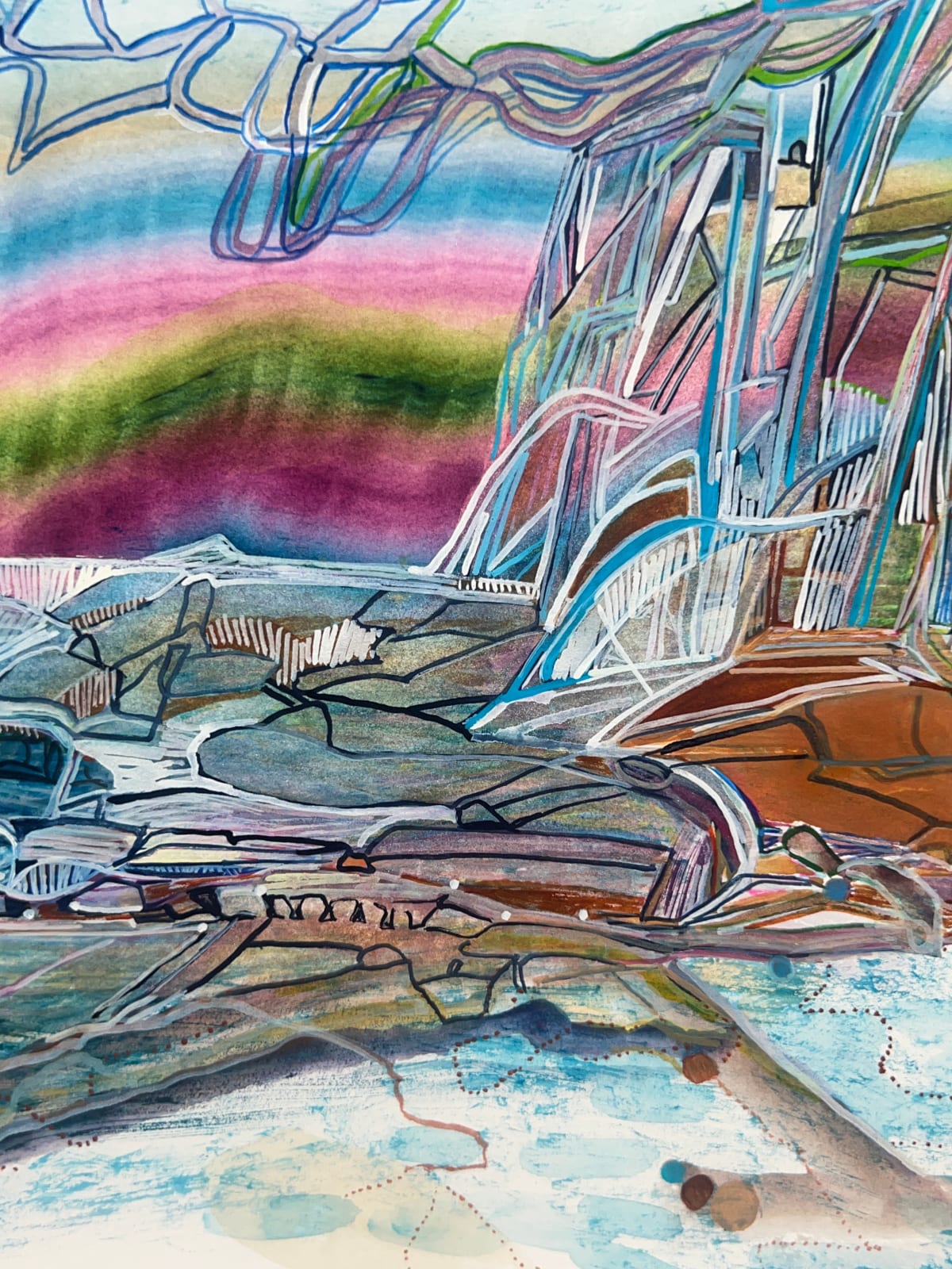 Josette Urso, Tide Pool, 2025