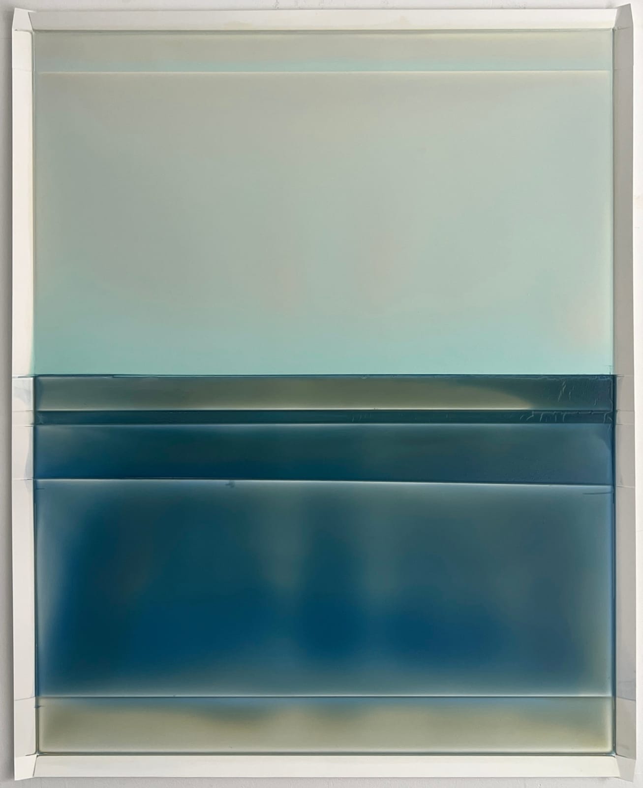 Susan English, Cascading Folds (with footer) No.66, 2025