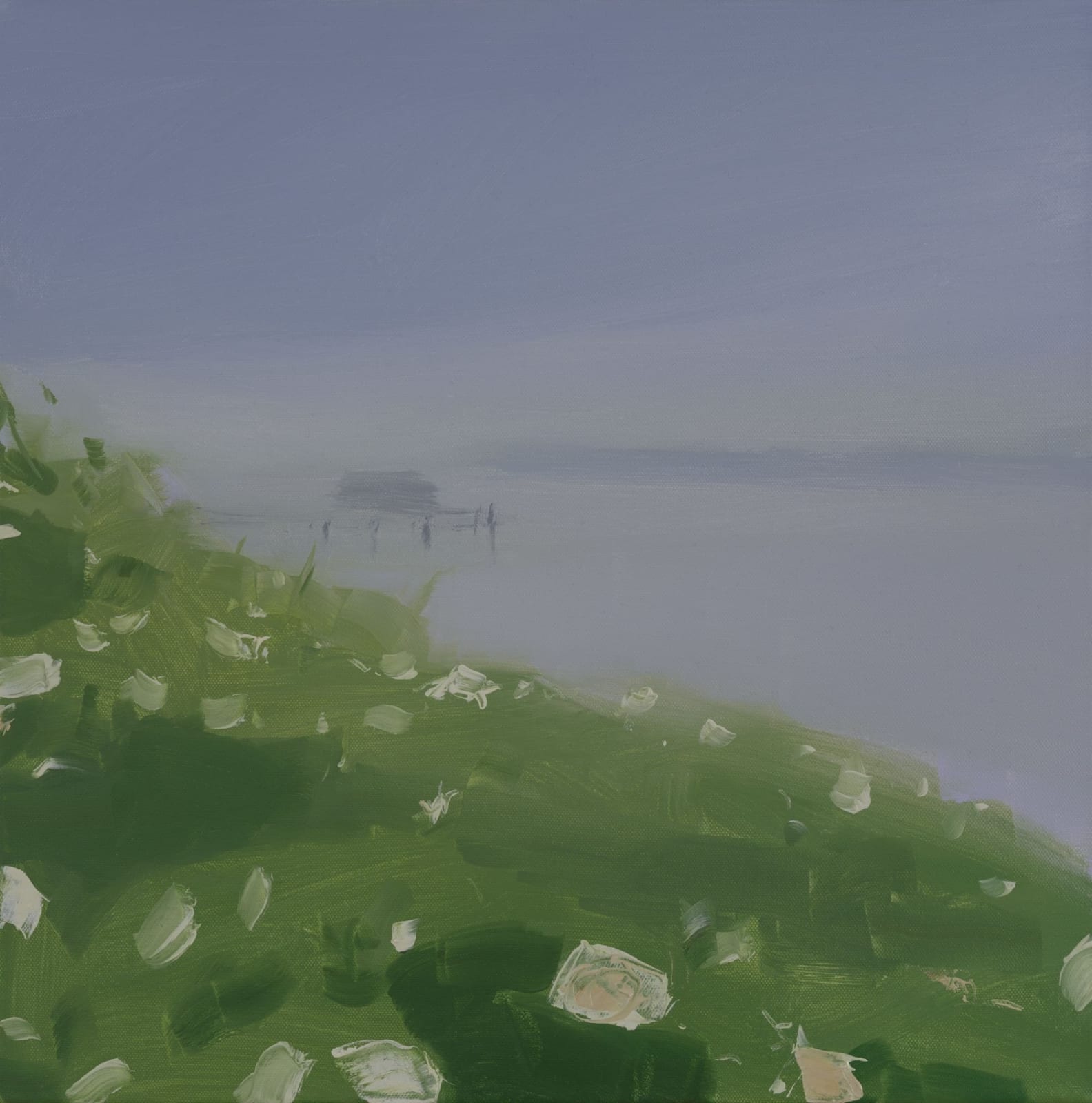 Sara MacCulloch, Foggy day in Castine, 2025