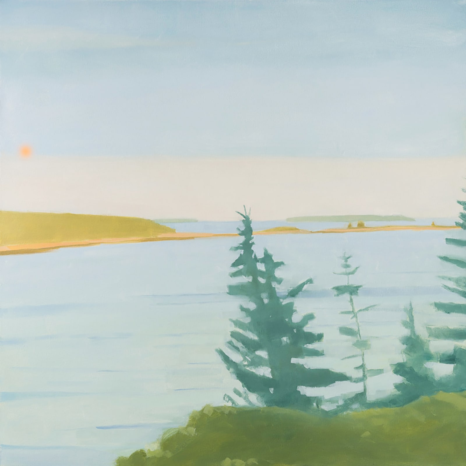 Sara MacCulloch, Late light on the islands, 2023