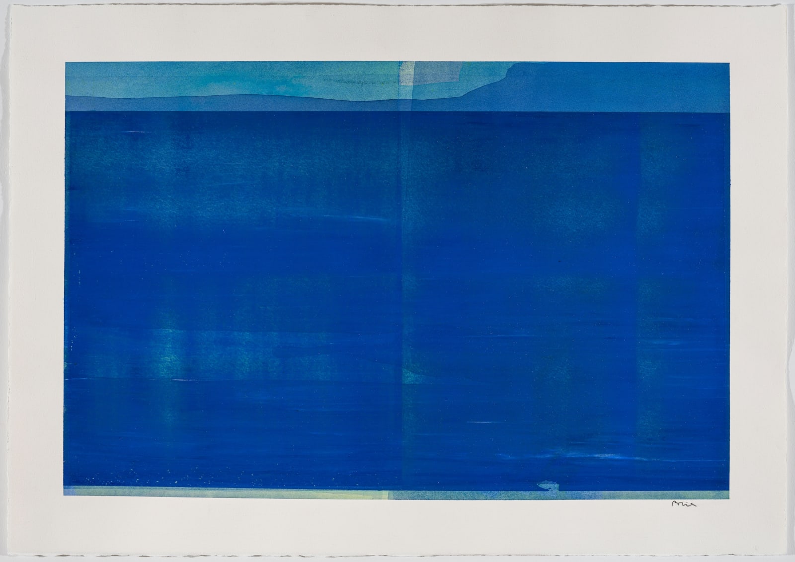 abstract blue painting