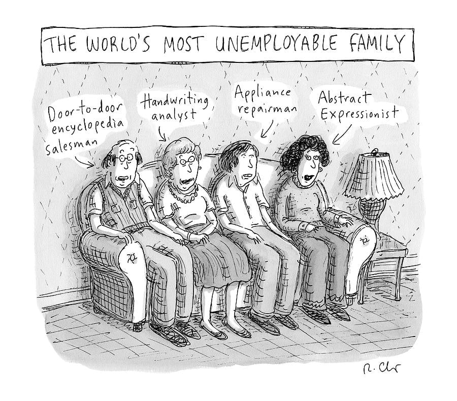 Roz Chast, The World's Most Unemployable Family, 2015 January 19