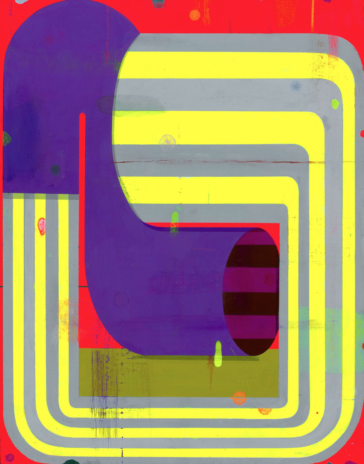 Deborah Zlotsky, Ghost lines 1, 2025