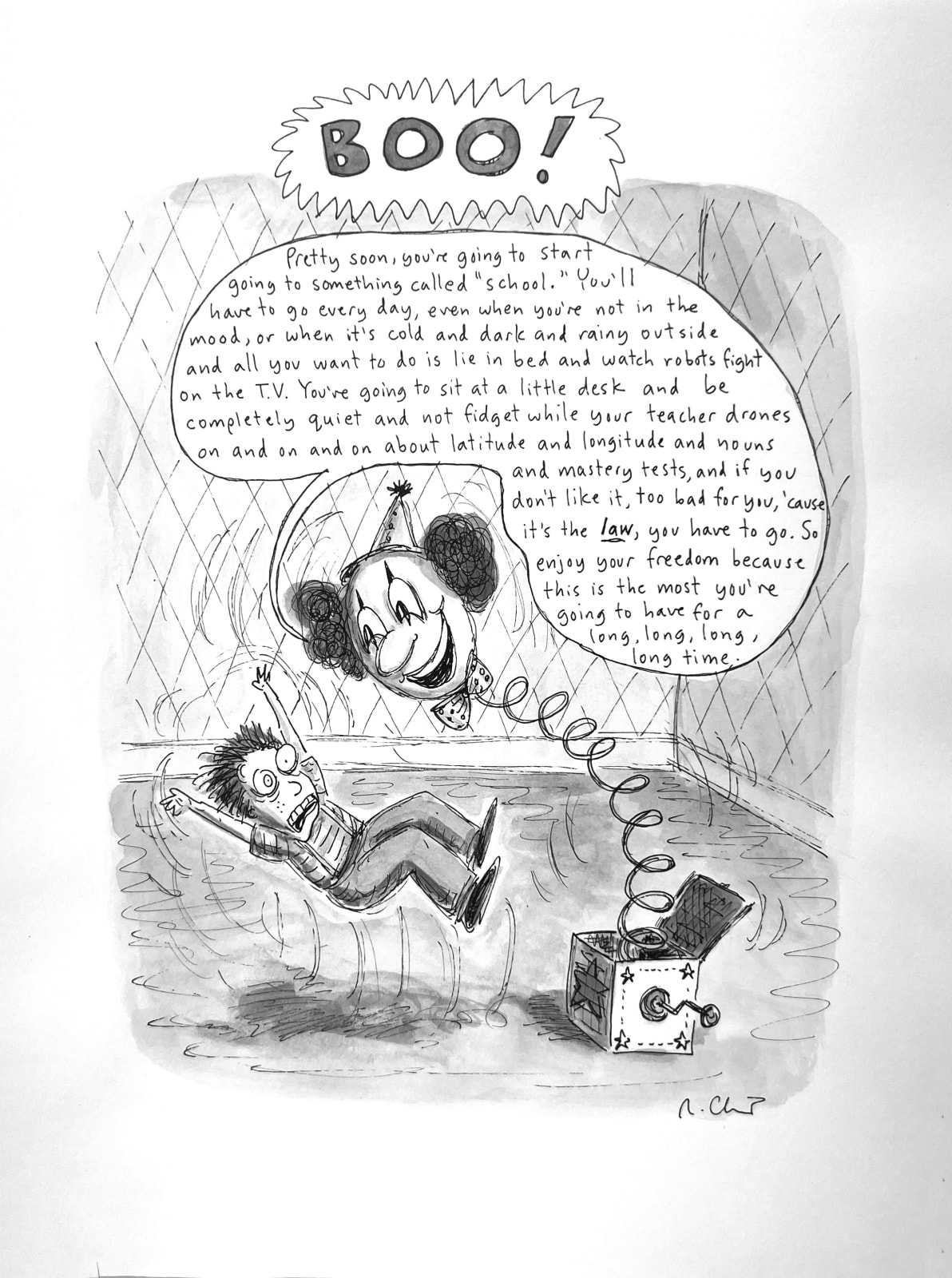Roz Chast, Boo, 2007 May 7