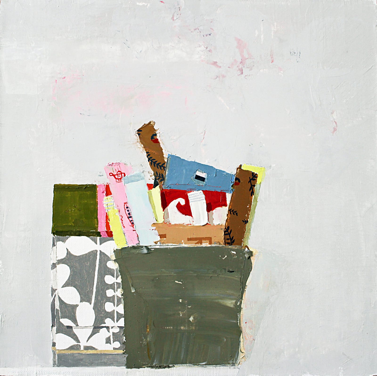 Sydney Licht, Still Life with Packets and Boxes, 2016