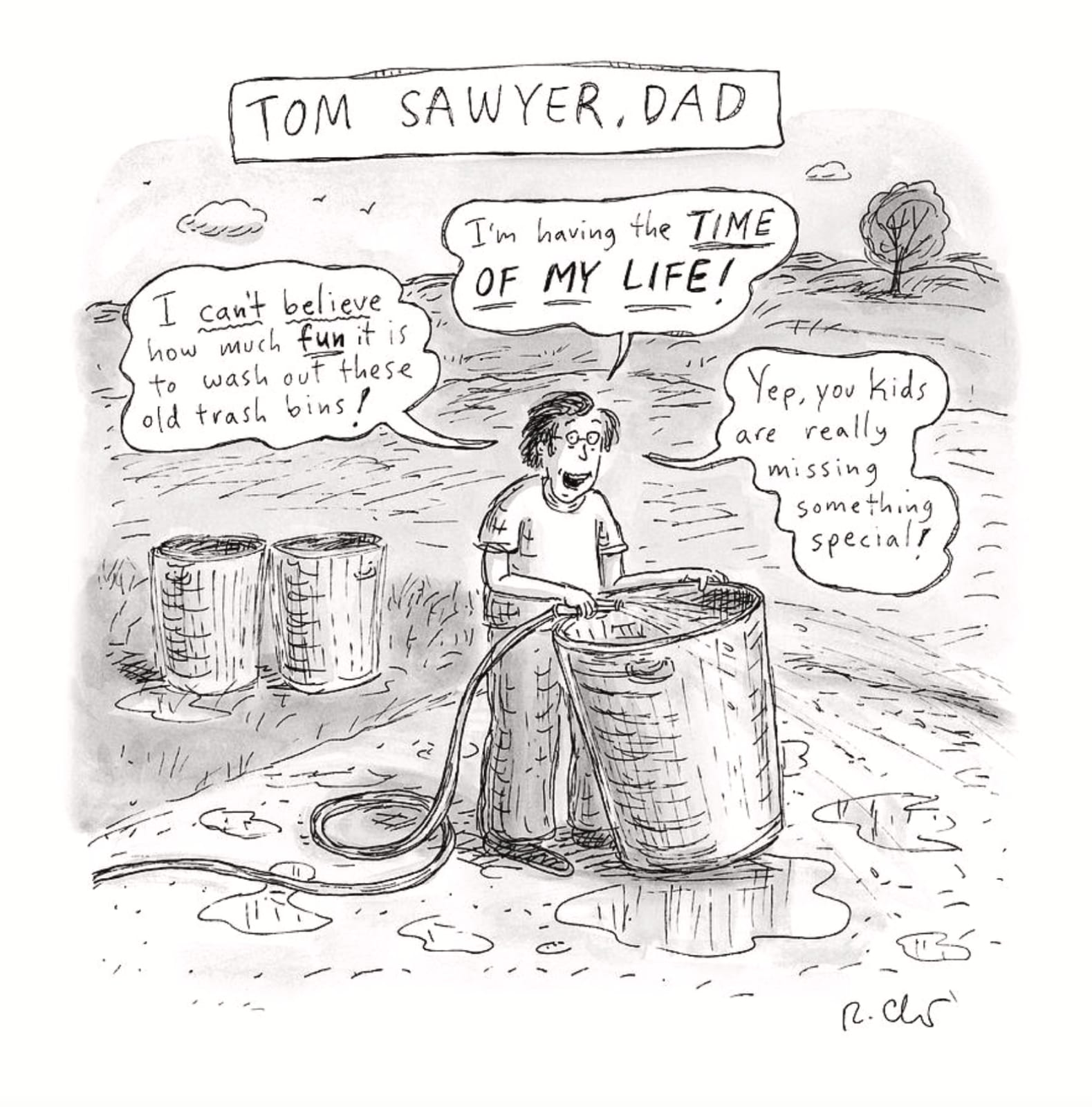 Roz Chast, Tom Sawyer Dad, 2021, Dec 6
