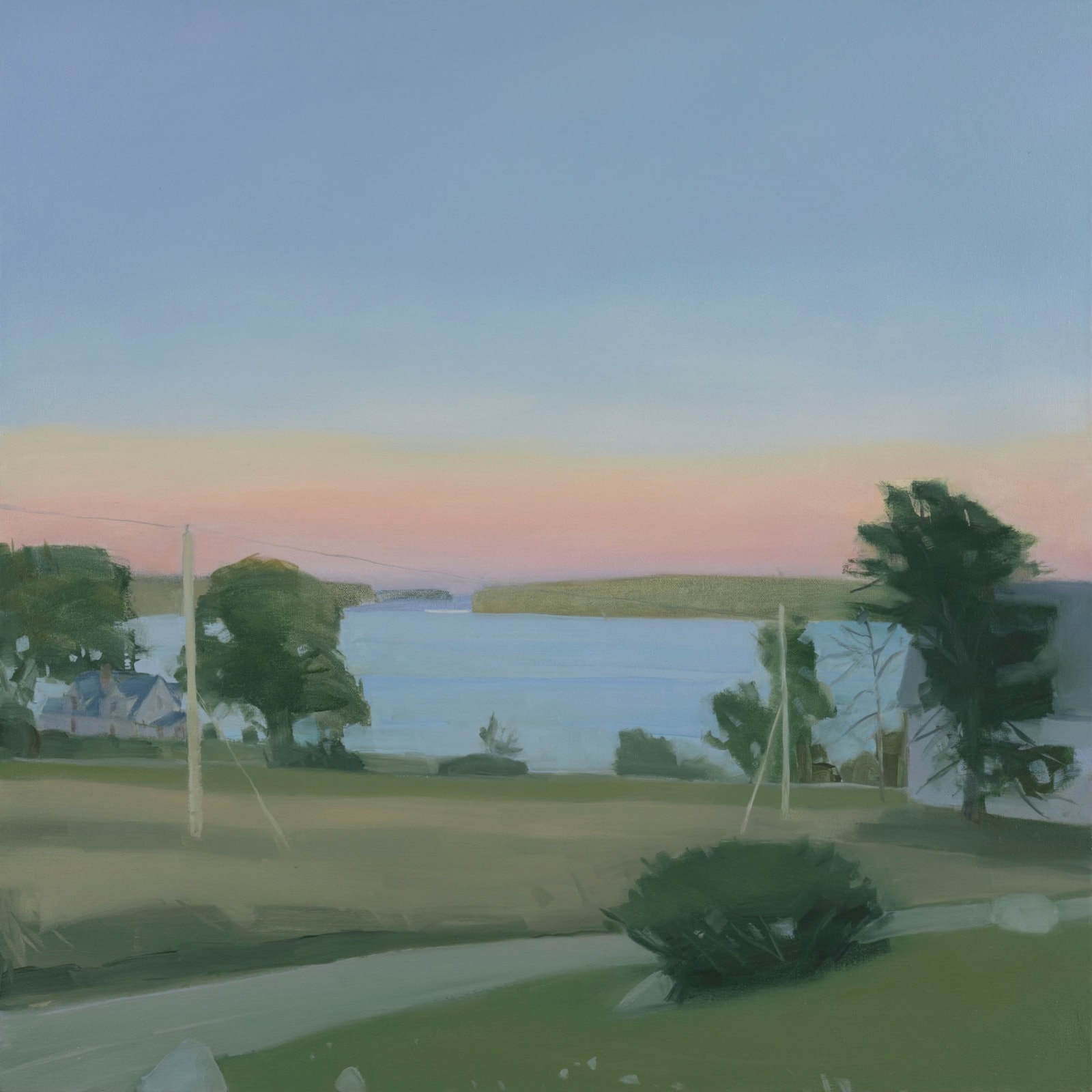 Sara MacCulloch, Dusk at Indian point, 2025