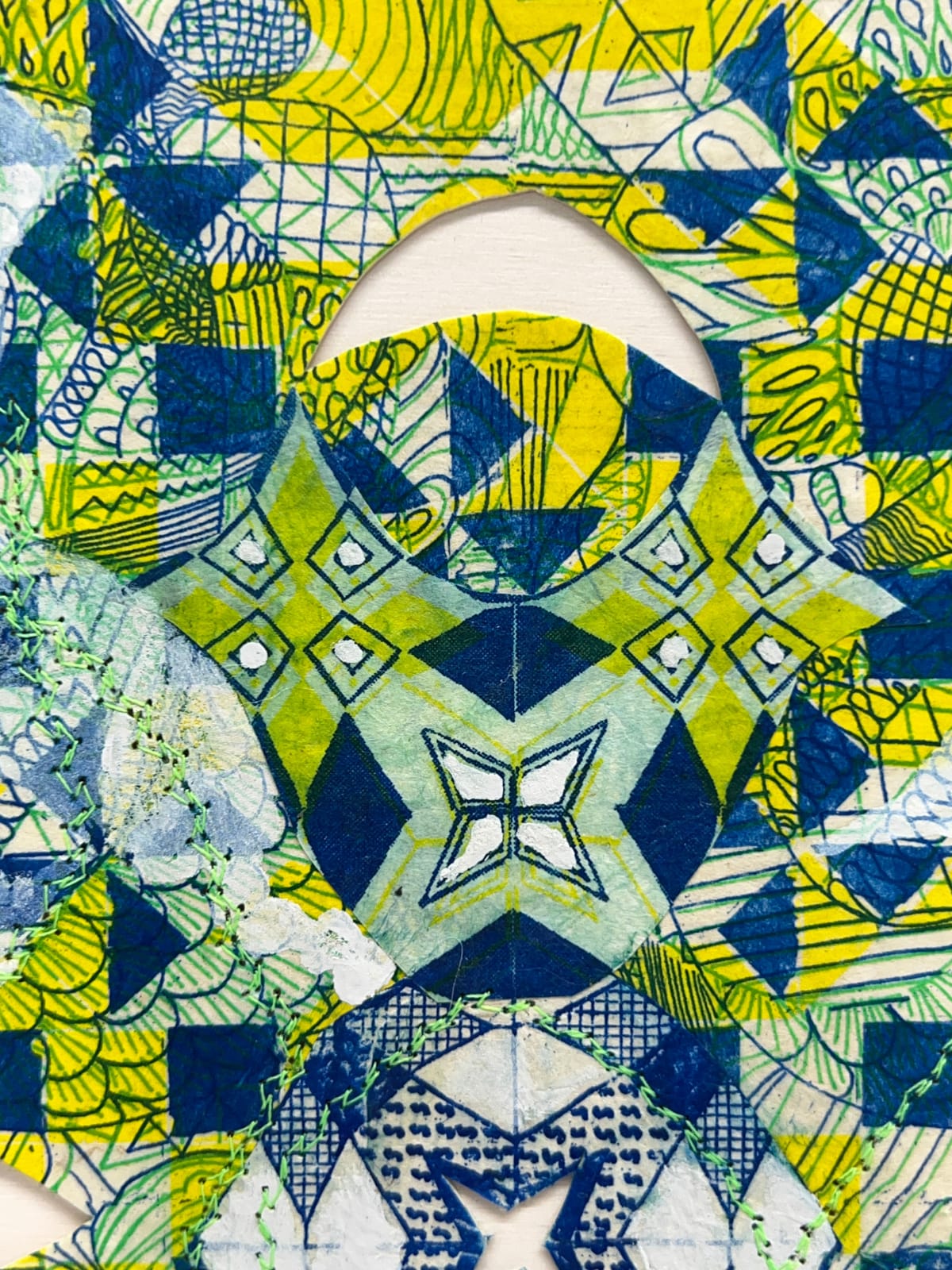 Jacquelyn Strycker, Lunar Mosaic, 2025