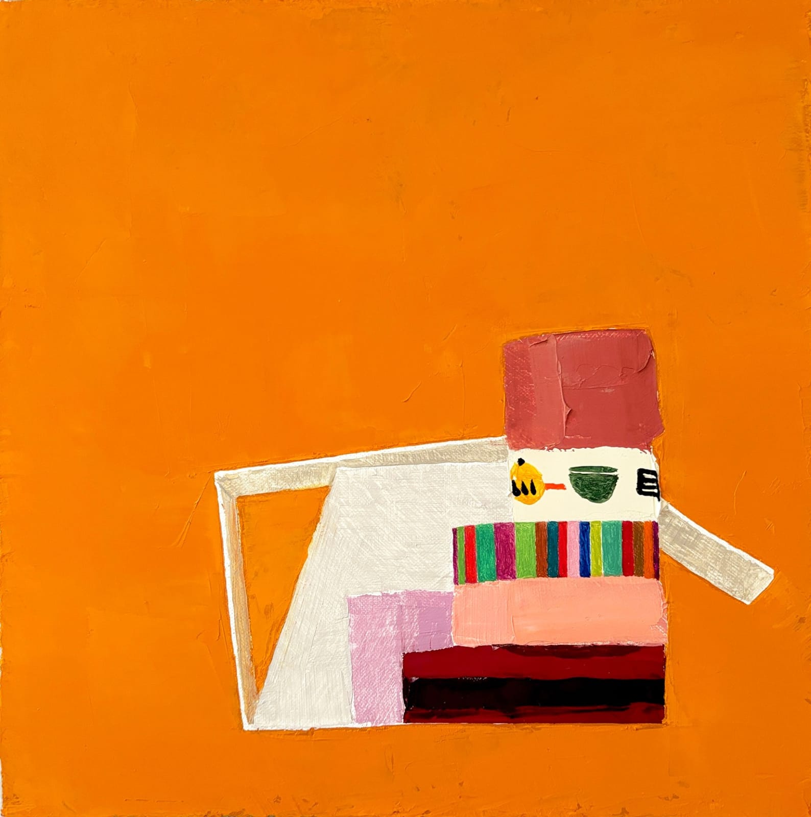 Sydney Licht, Still Life With Matchbox and Open Box, 2024