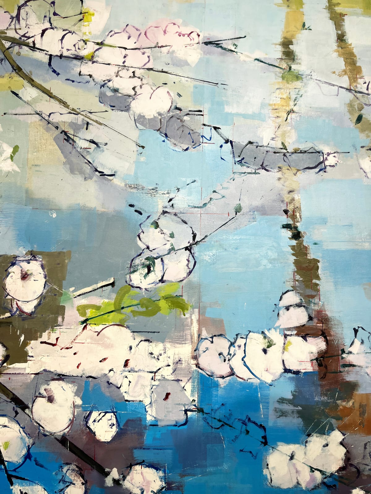 Lisa Breslow, Blue Sky Water Tree, 2024