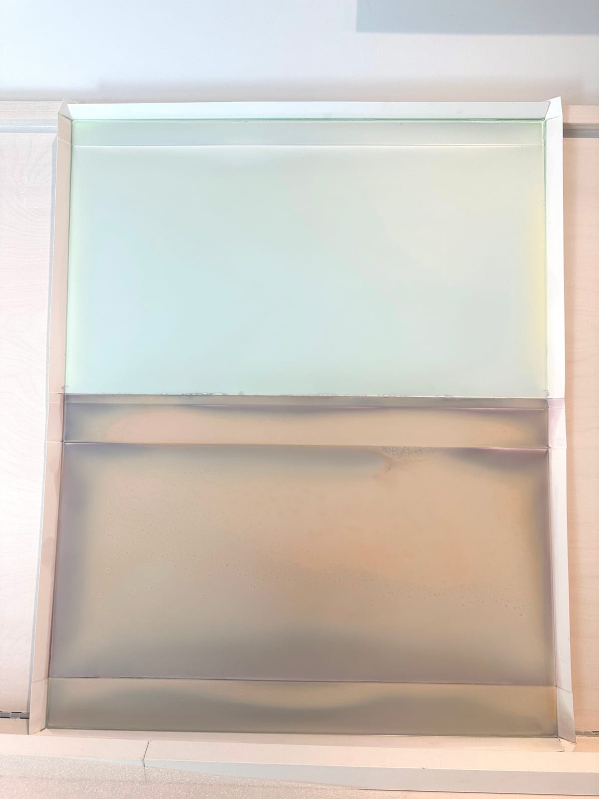 Susan English, Cascading Folds (with footer) no. 20, 2023