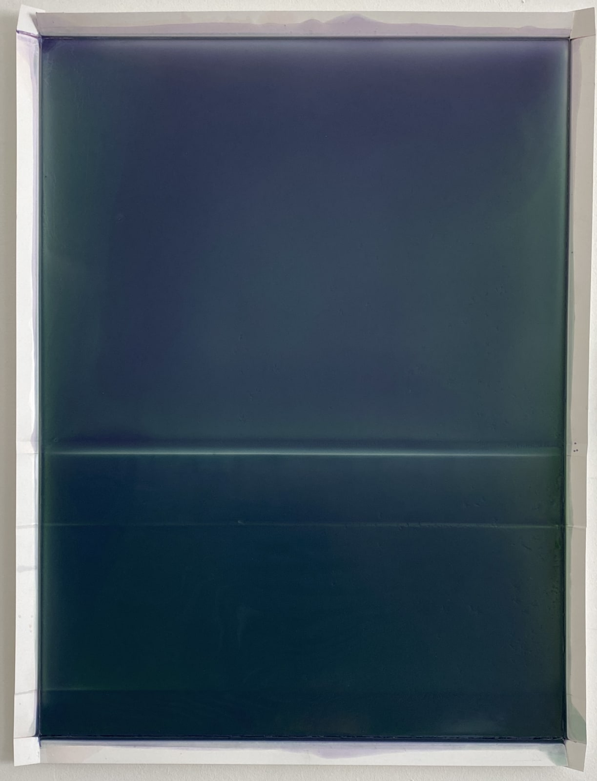 Susan English, Cascading Folds (With Footer), 2021