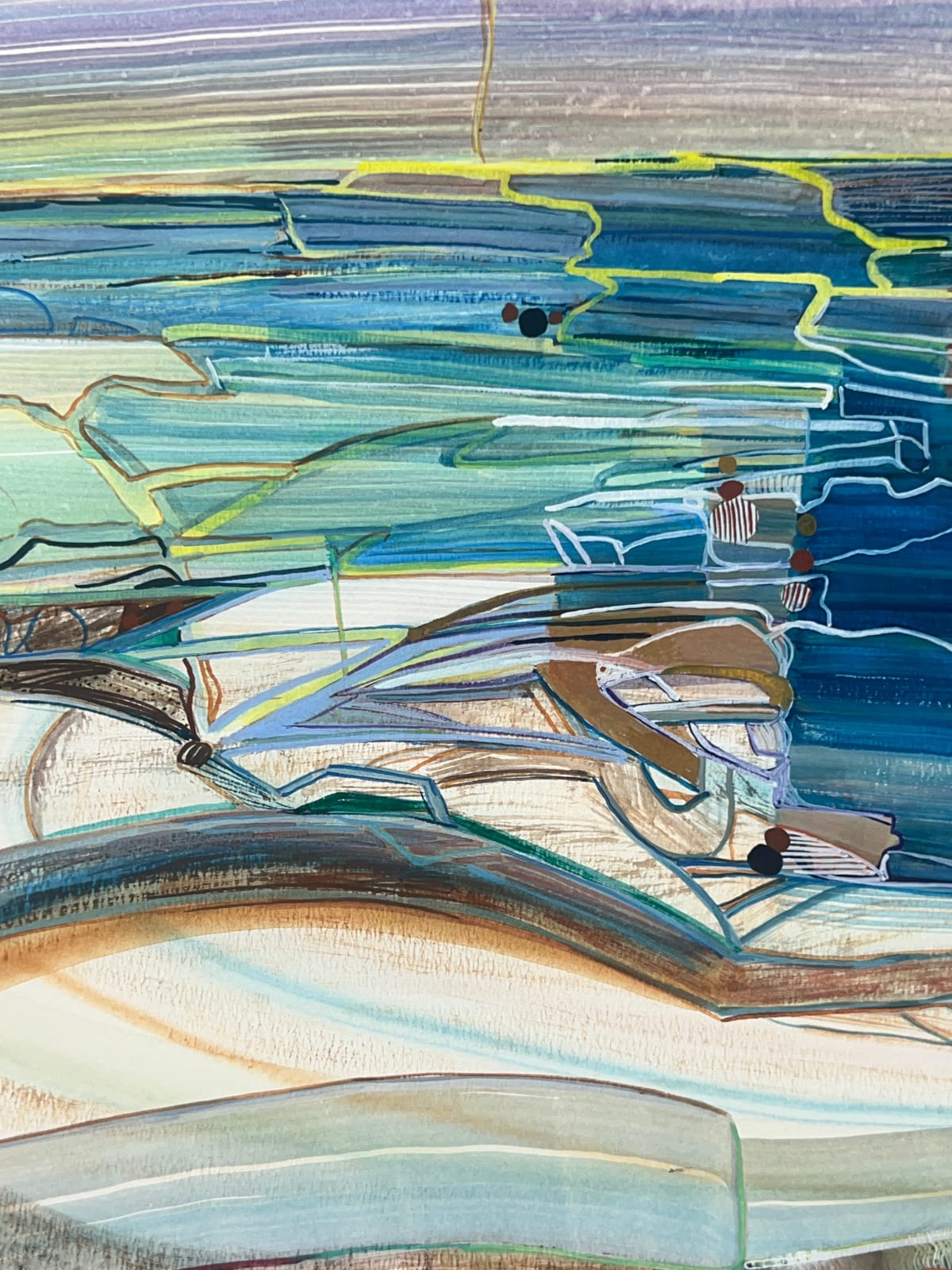 Josette Urso, Tide Line, 2025