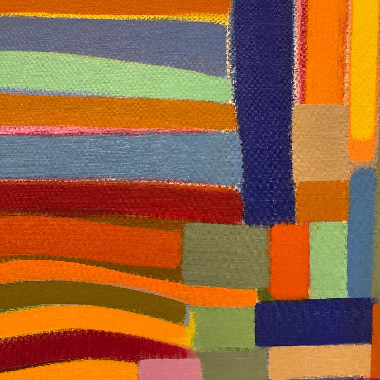 Greg Goldberg, Pentimento Painting #3, 2021-2022