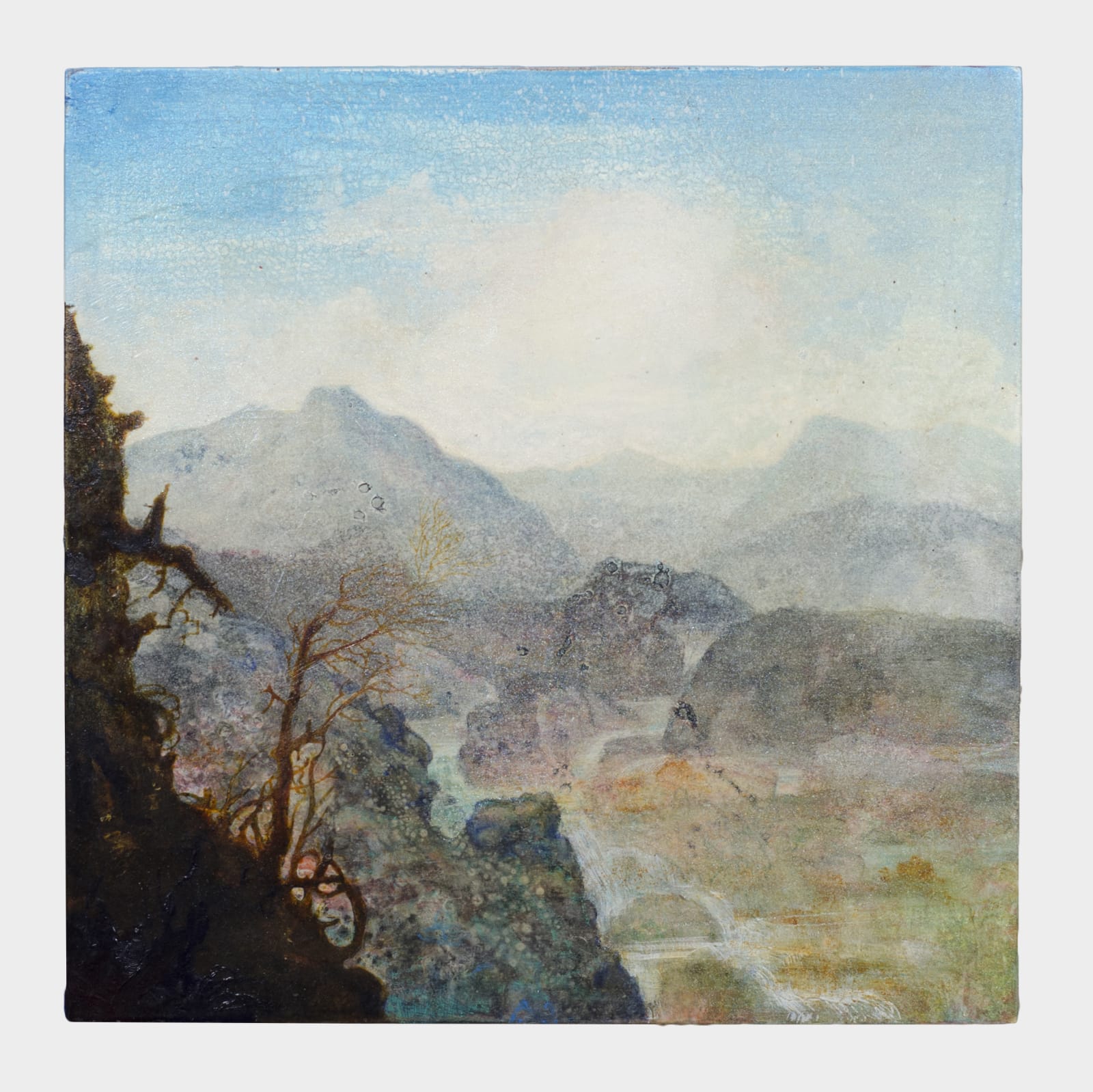 Mountan landscape painting