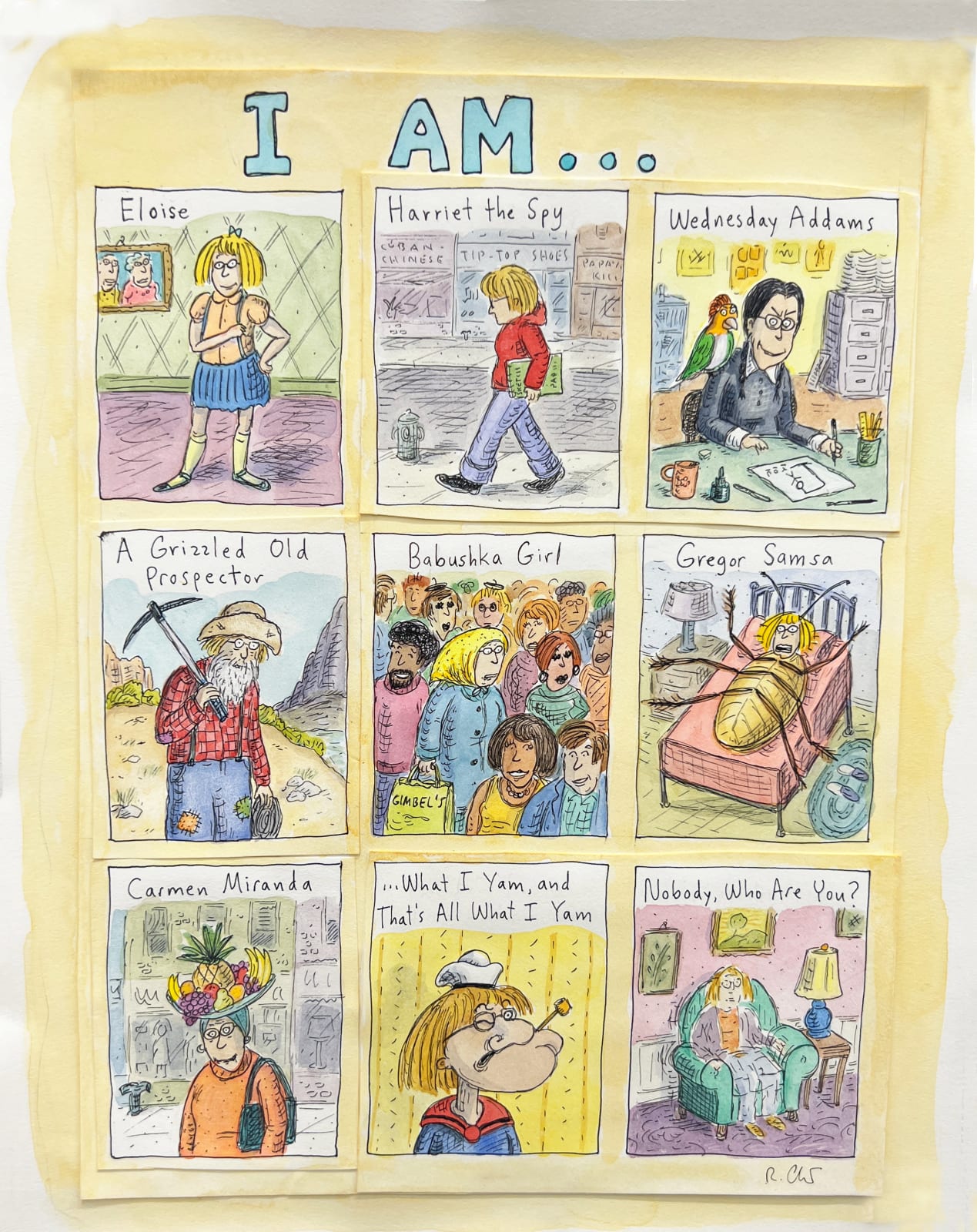 Roz Chast, I Am..., 2019, Dec. 3