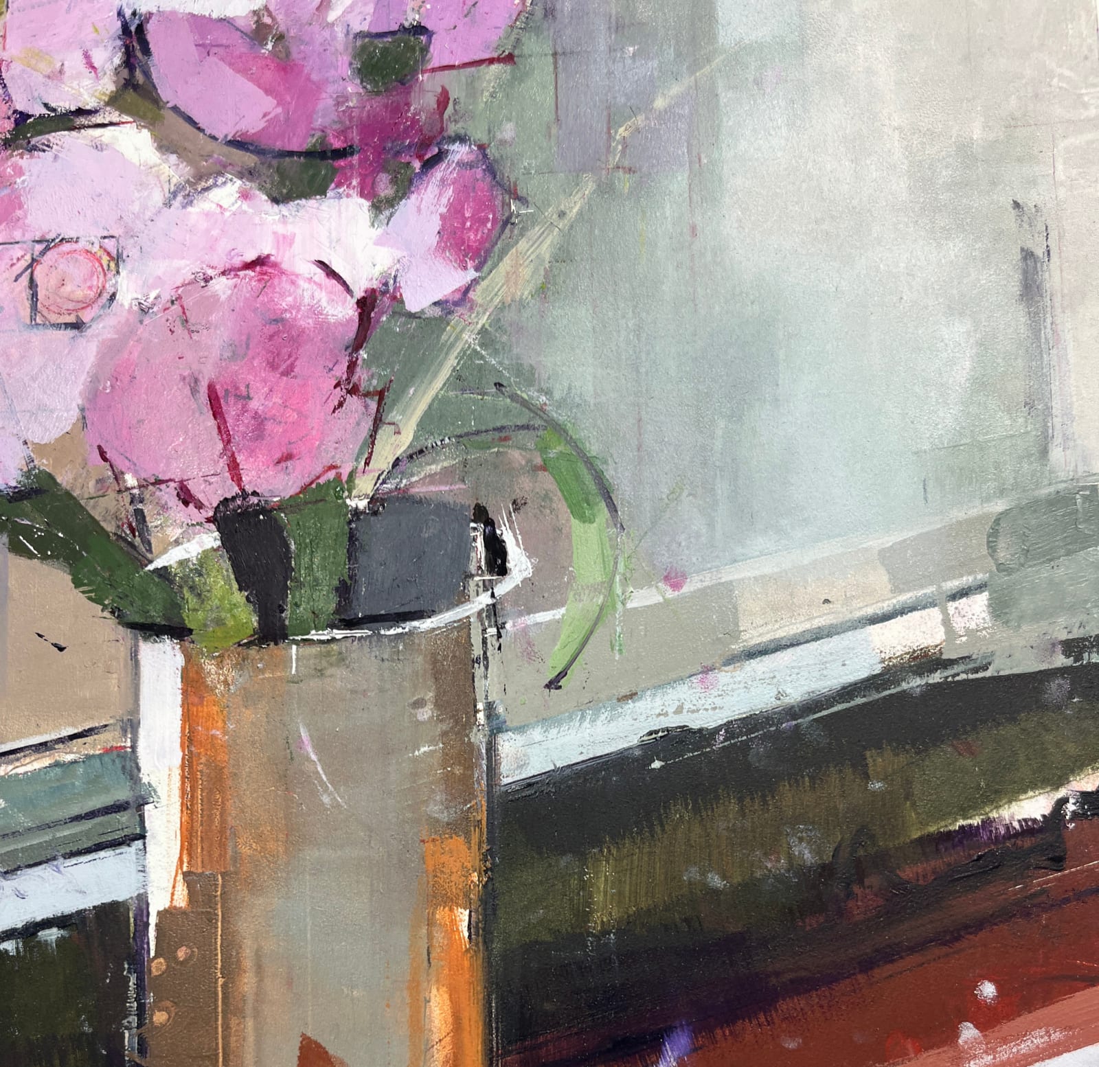 Lisa Breslow, Fuchsia Blossoms, 2024