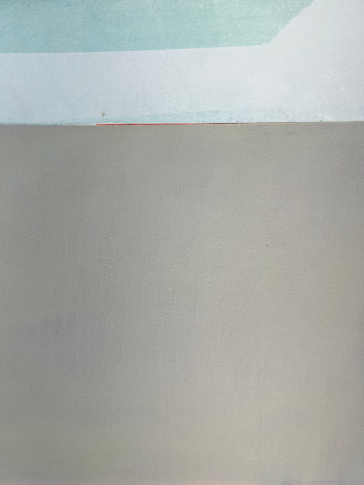 Sarah Hinckley, beneath an orange sky 1, 2025