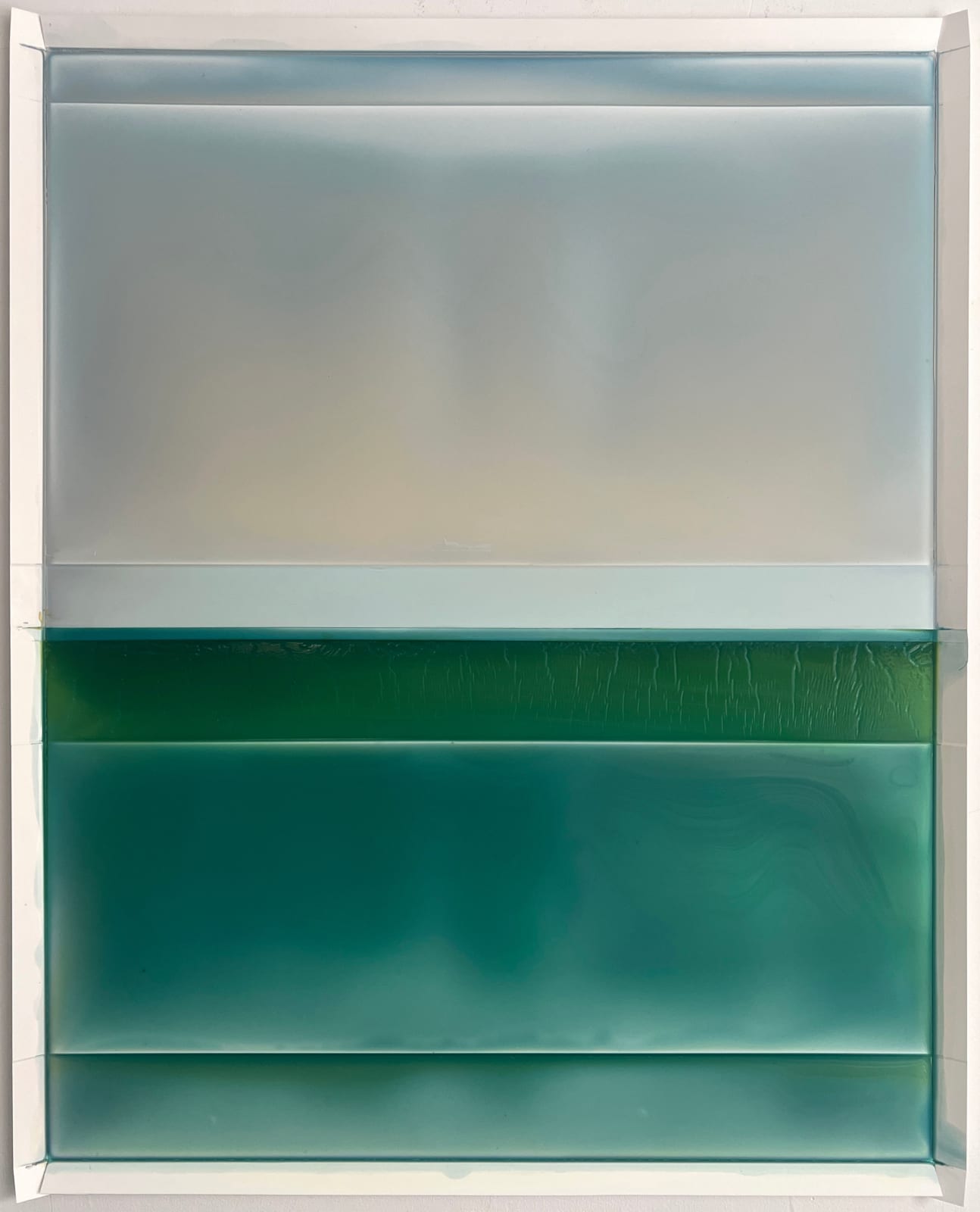 Susan English, Cascading Folds (with footer) No.67, 2025