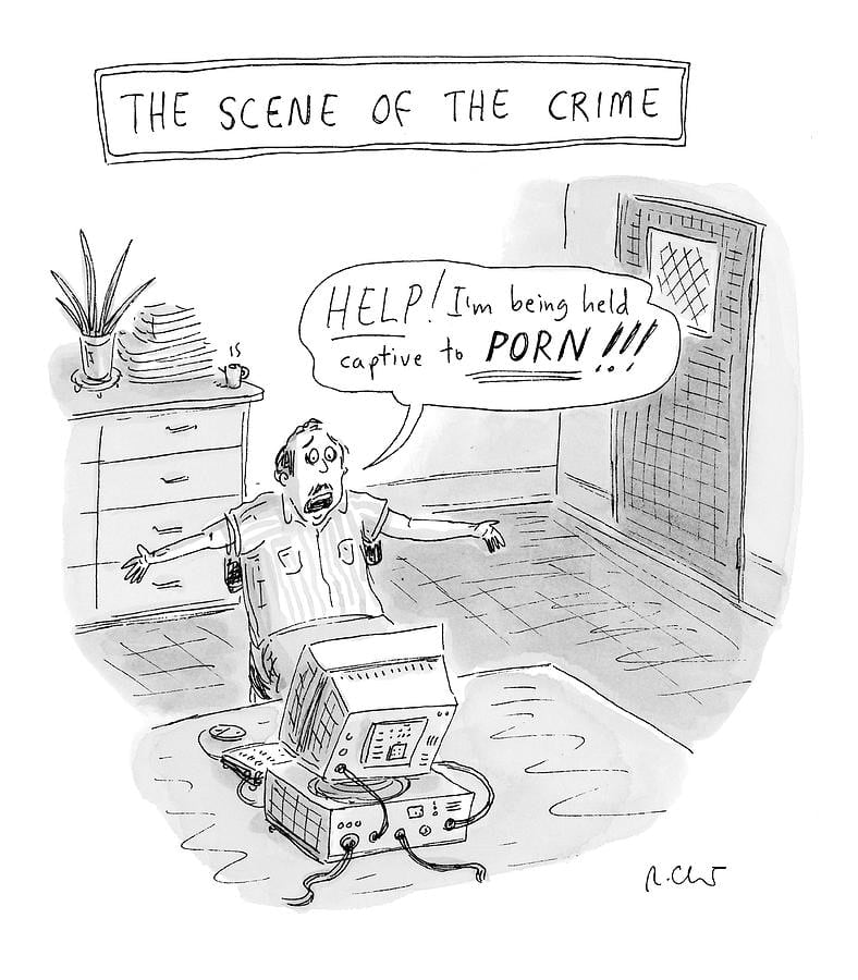 Roz Chast, The Scene of the Crime, 1999 November 15