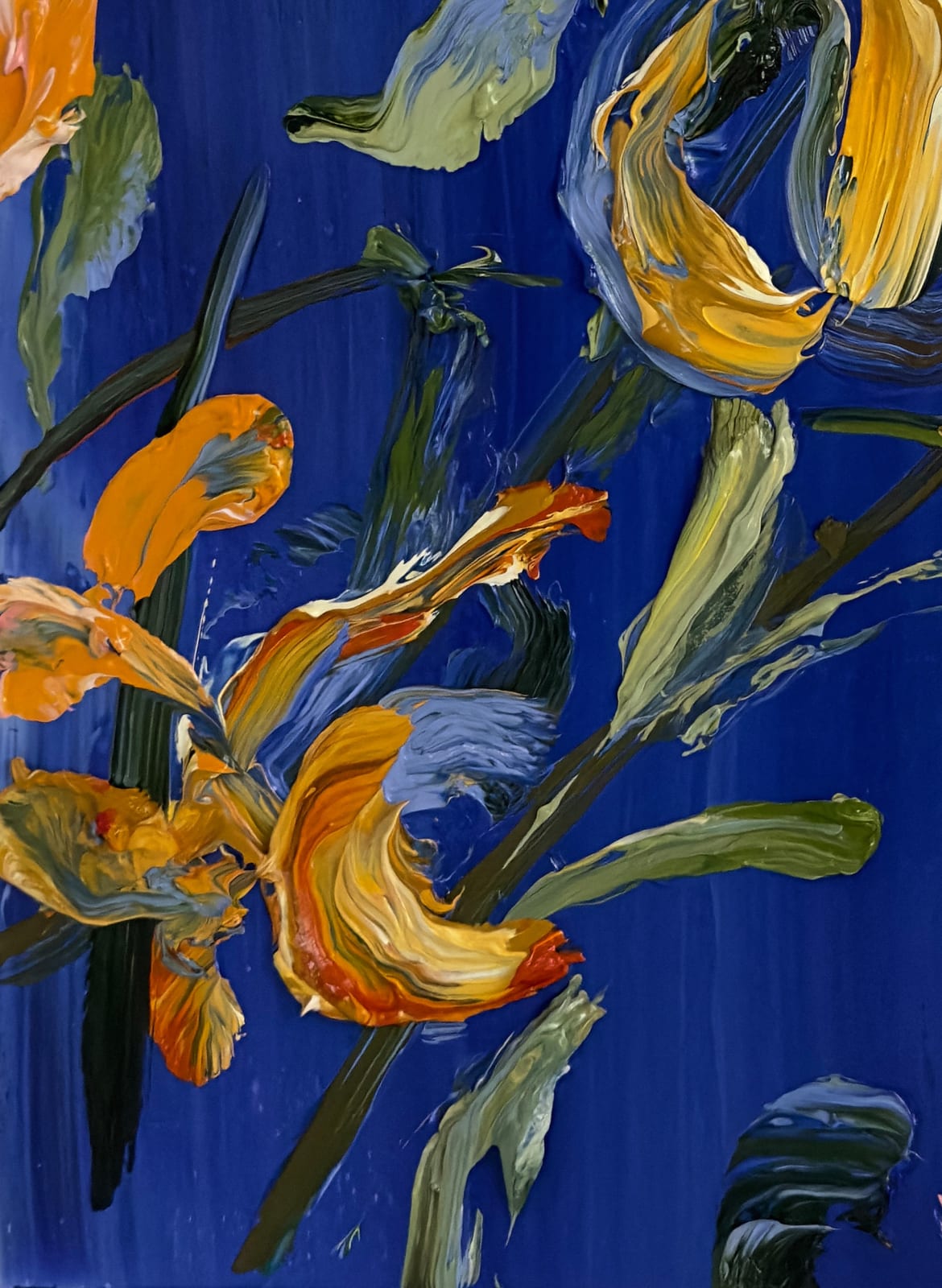 Tess Michalik, Tiger Lilies in Decline, 2024