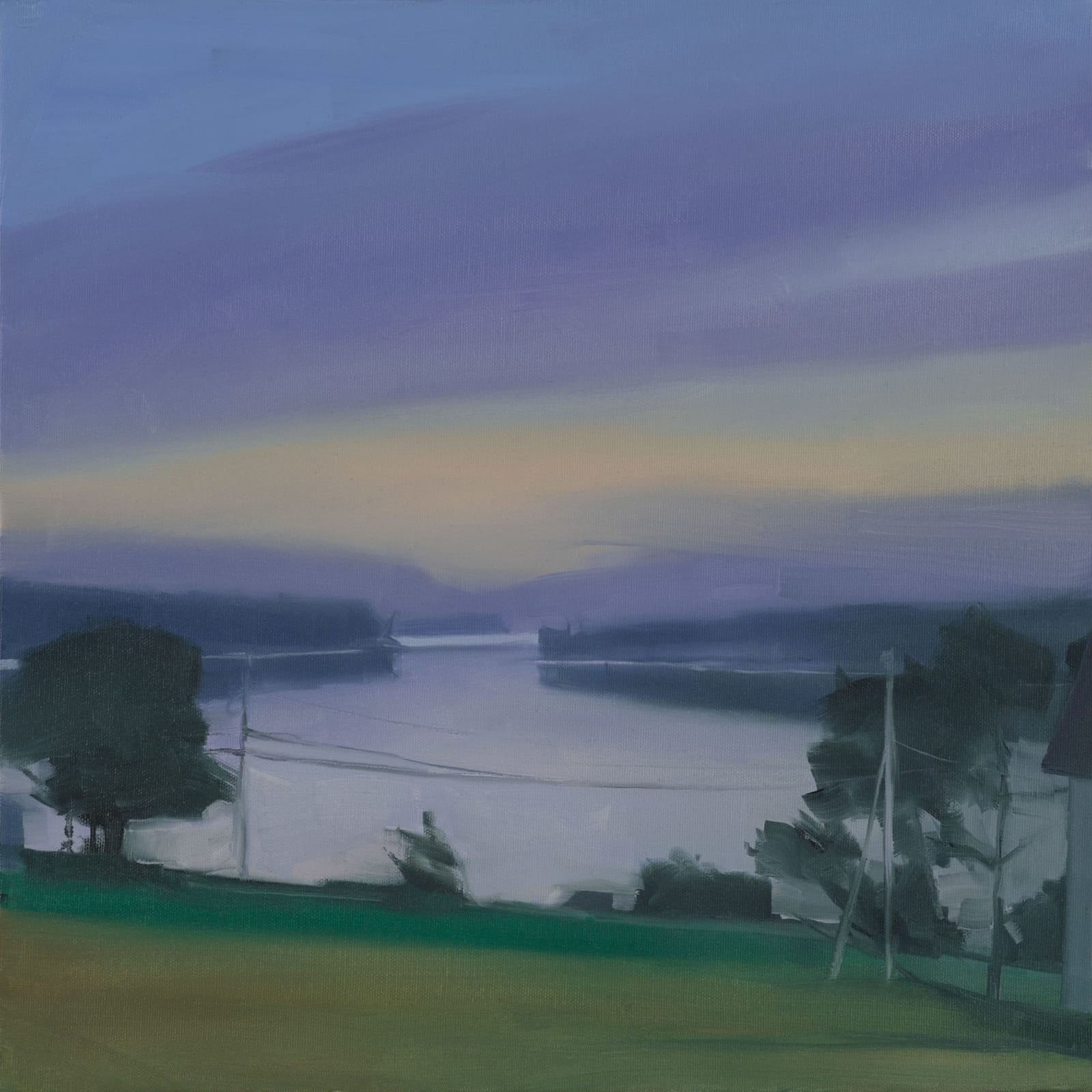 Sara MacCulloch, Fog breaking at Dawn, 2025