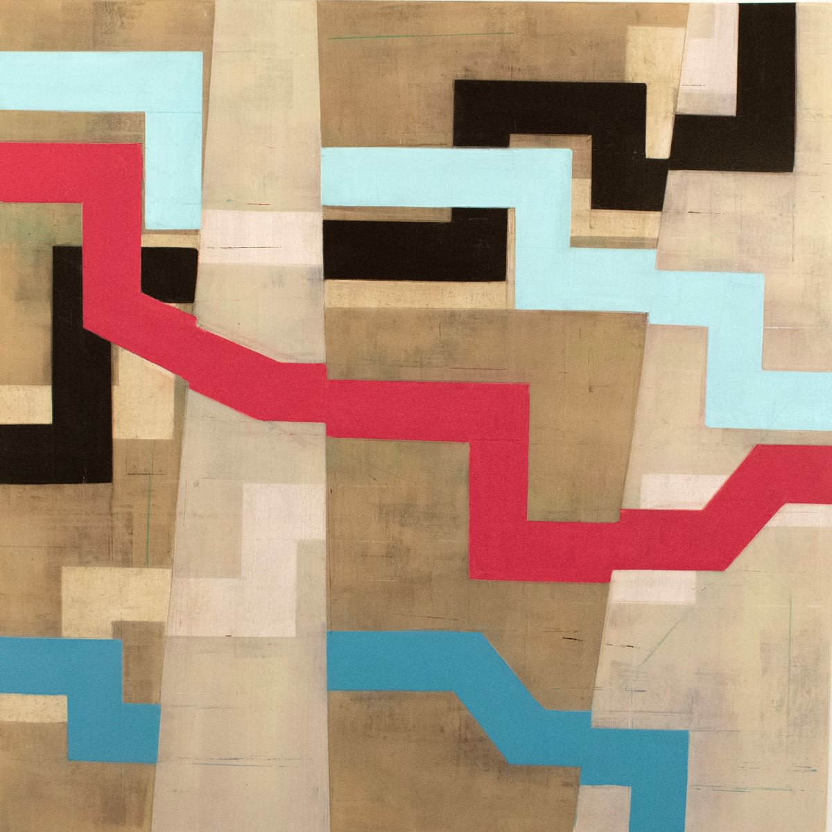 Steven Baris, Never The Same Space Twice D38, 2023