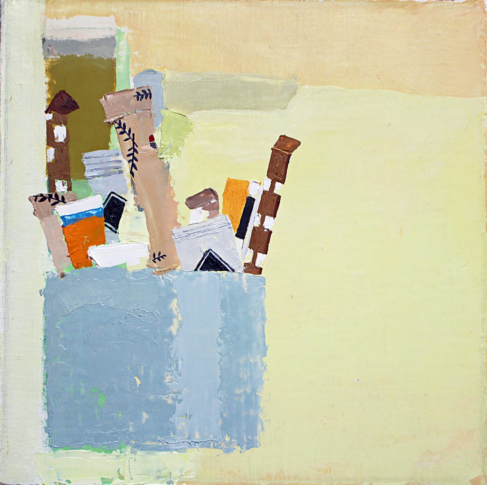 Sydney Licht, Still Life with Sugar Packets, 2016