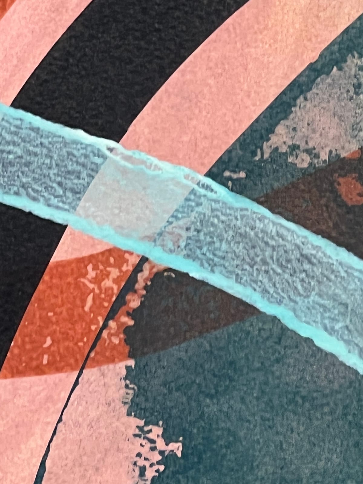 detail photo of an abstract painting.