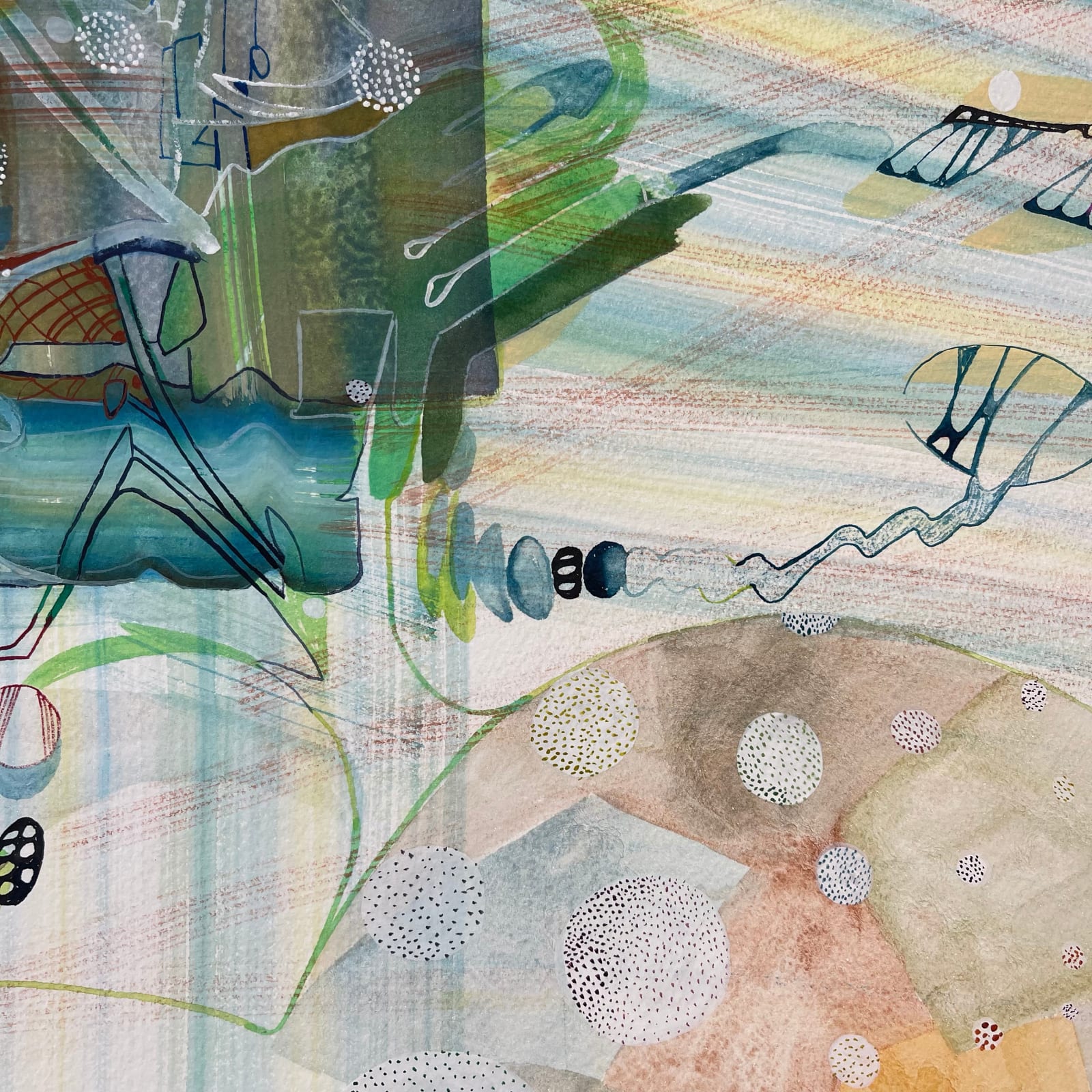 Josette Urso, Bubble And Moss, 2022