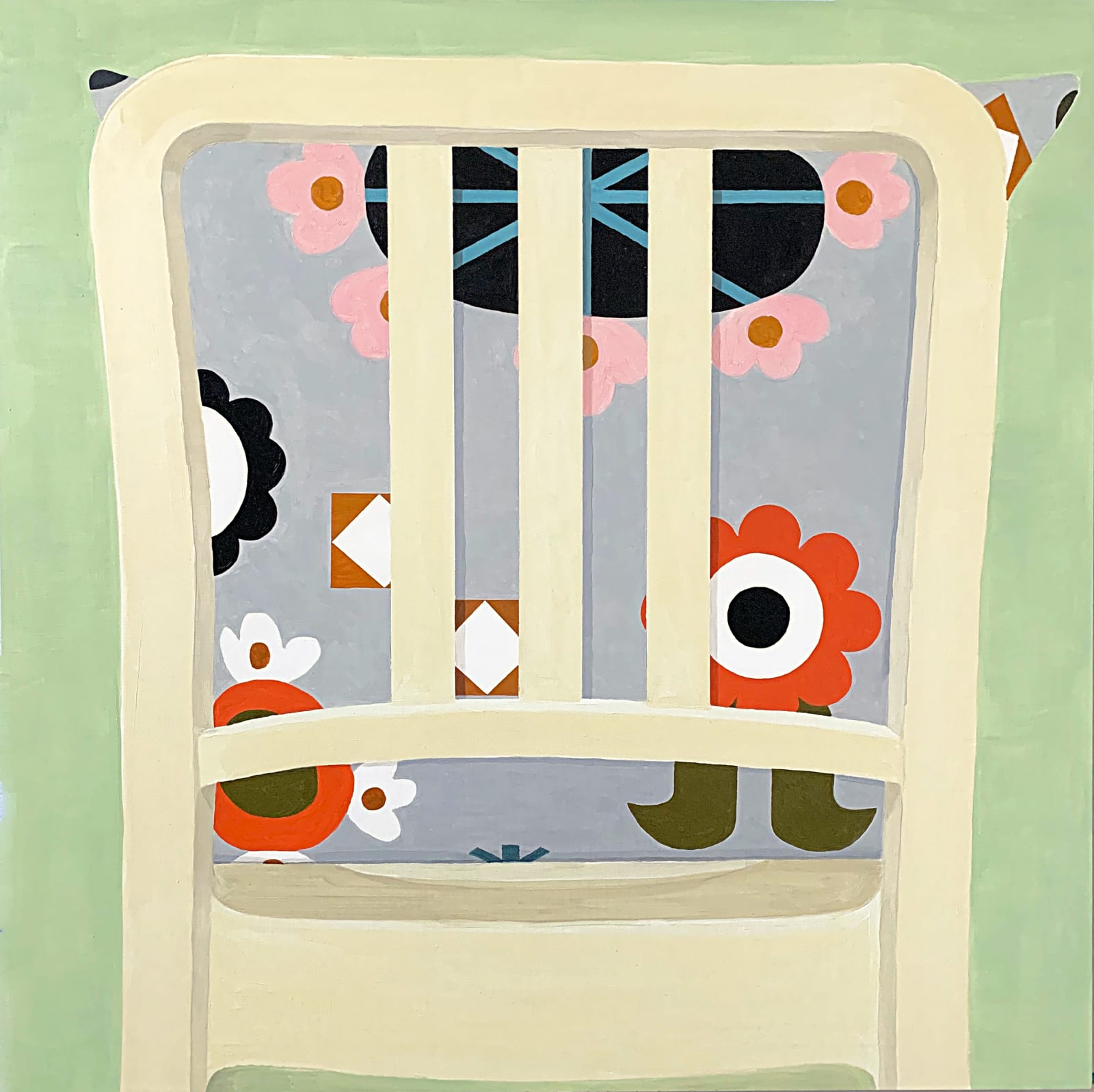 Sydney Licht, Chair and Pillow, 2019