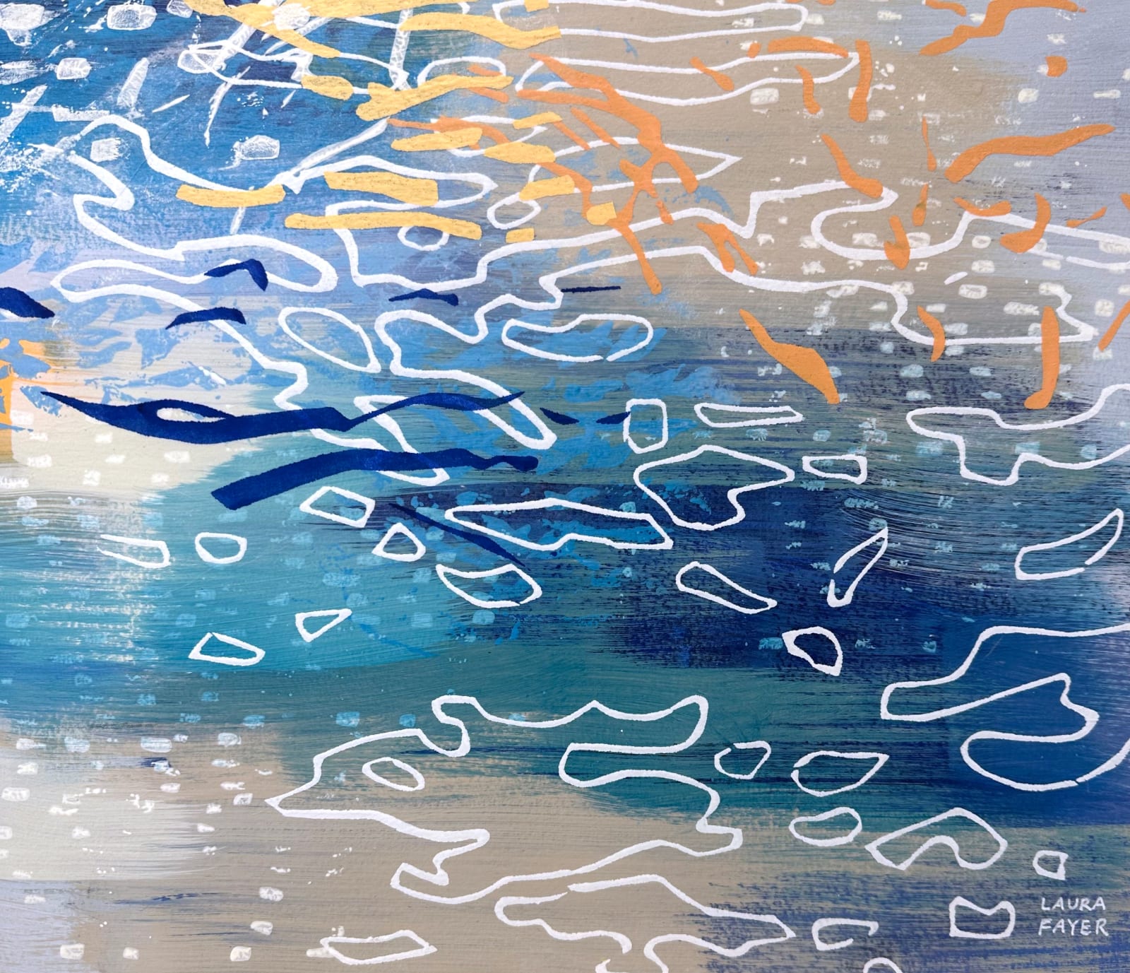 Laura Fayer, Sparkle Tide 303, 2022