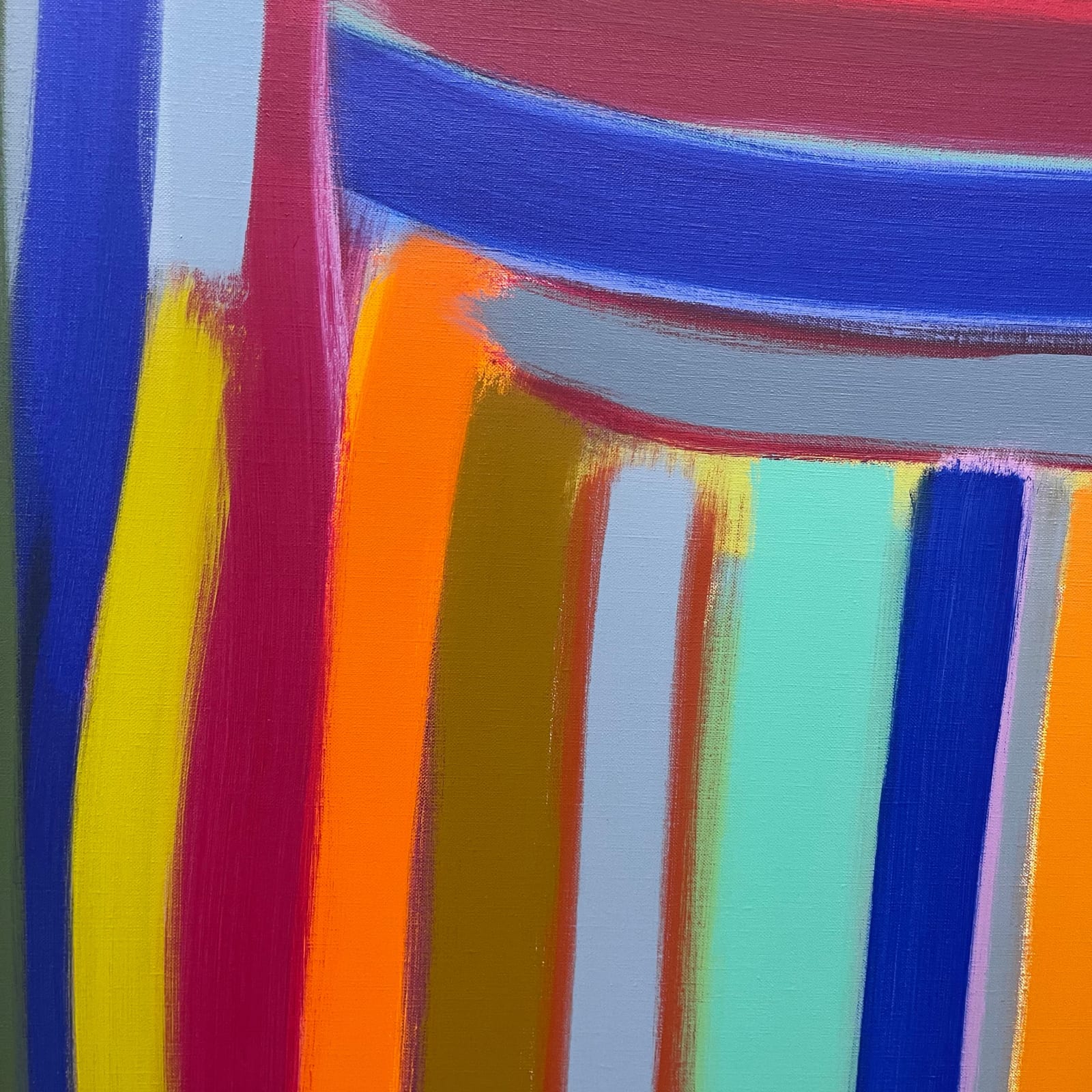 Greg Goldberg, Broken Brushstroke #4, 2020-2021